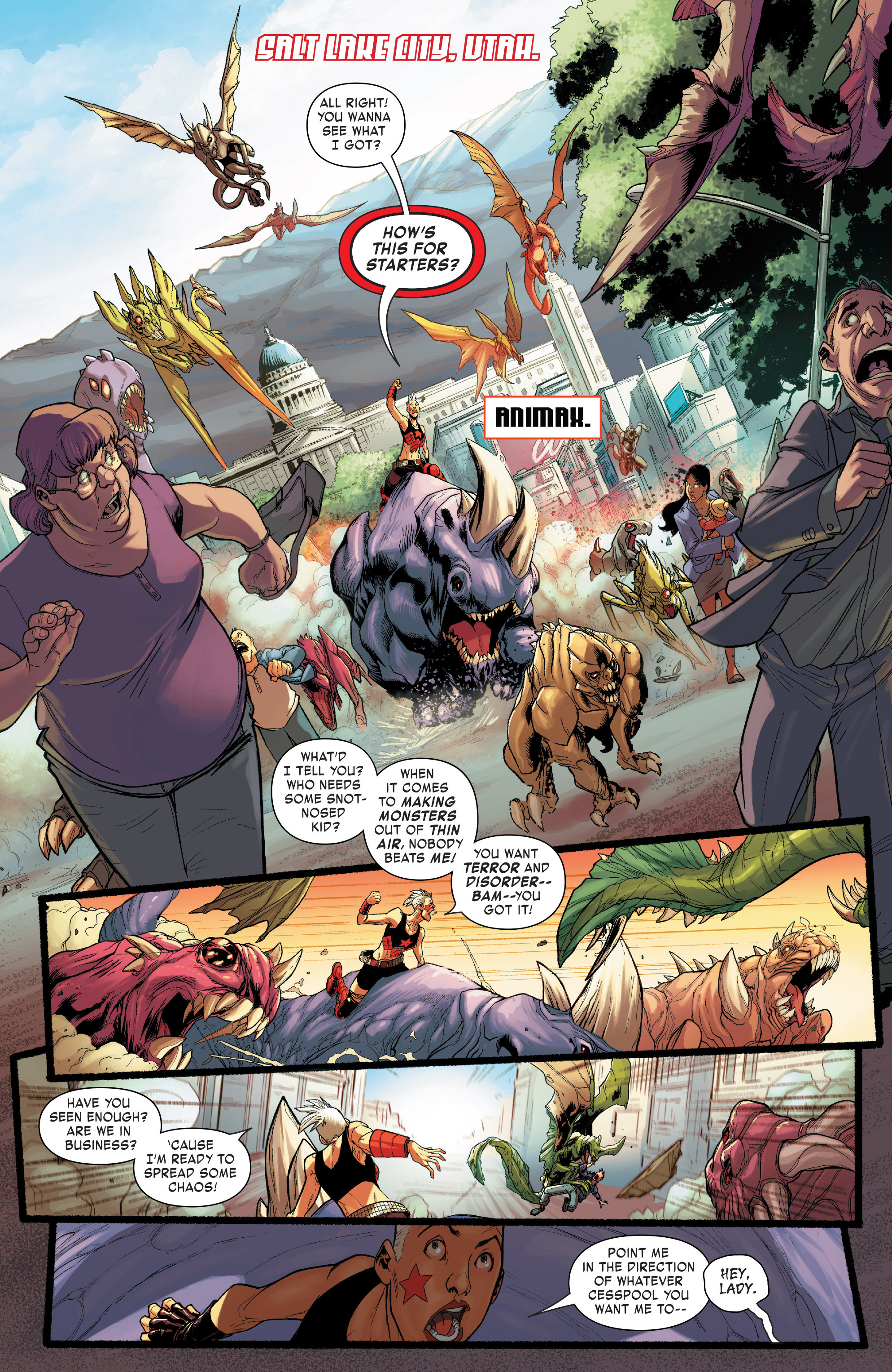 Read Monsters Unleashed (2018) Manga Online