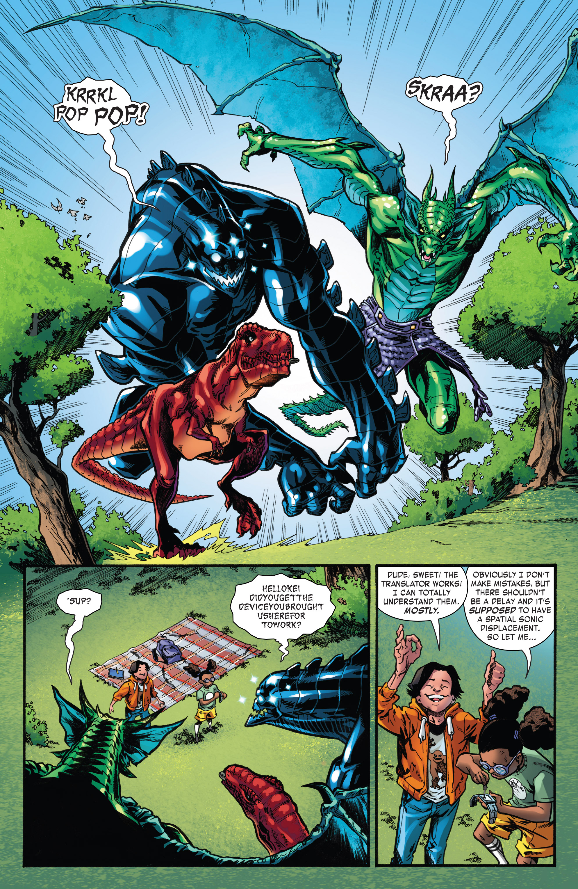 Read Monsters Unleashed (2018) Manga Online