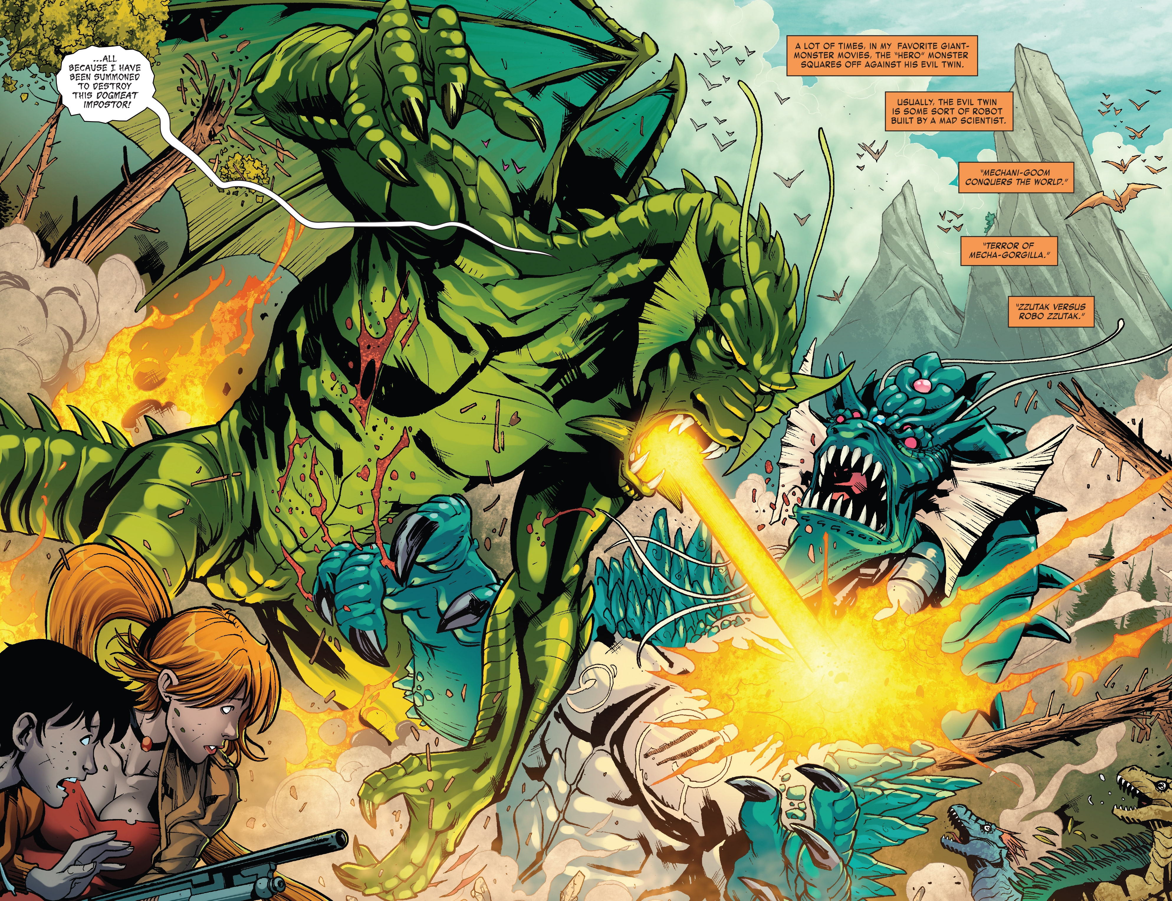 Read Monsters Unleashed (2018) Manga Online