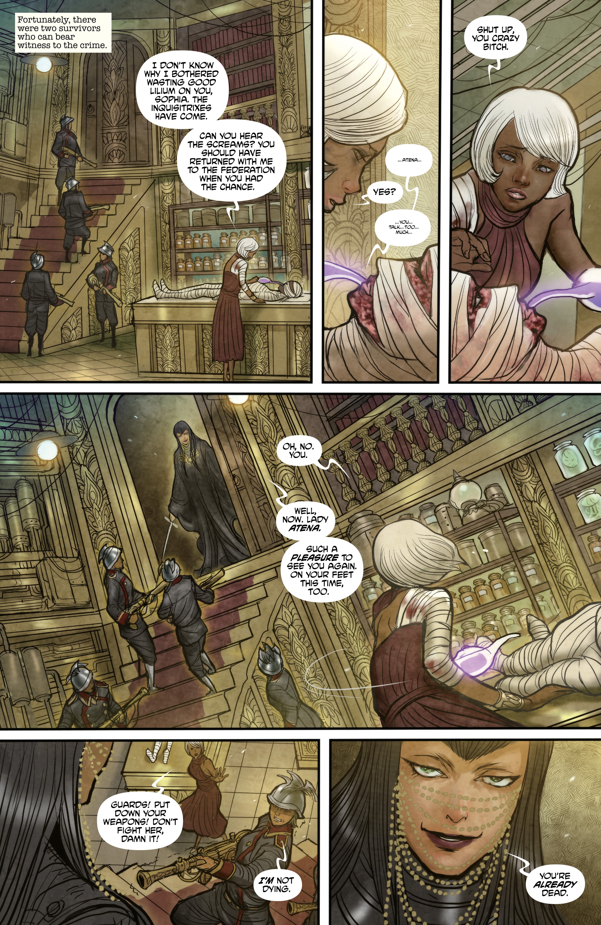 Read Monstress (2015) Manga Online