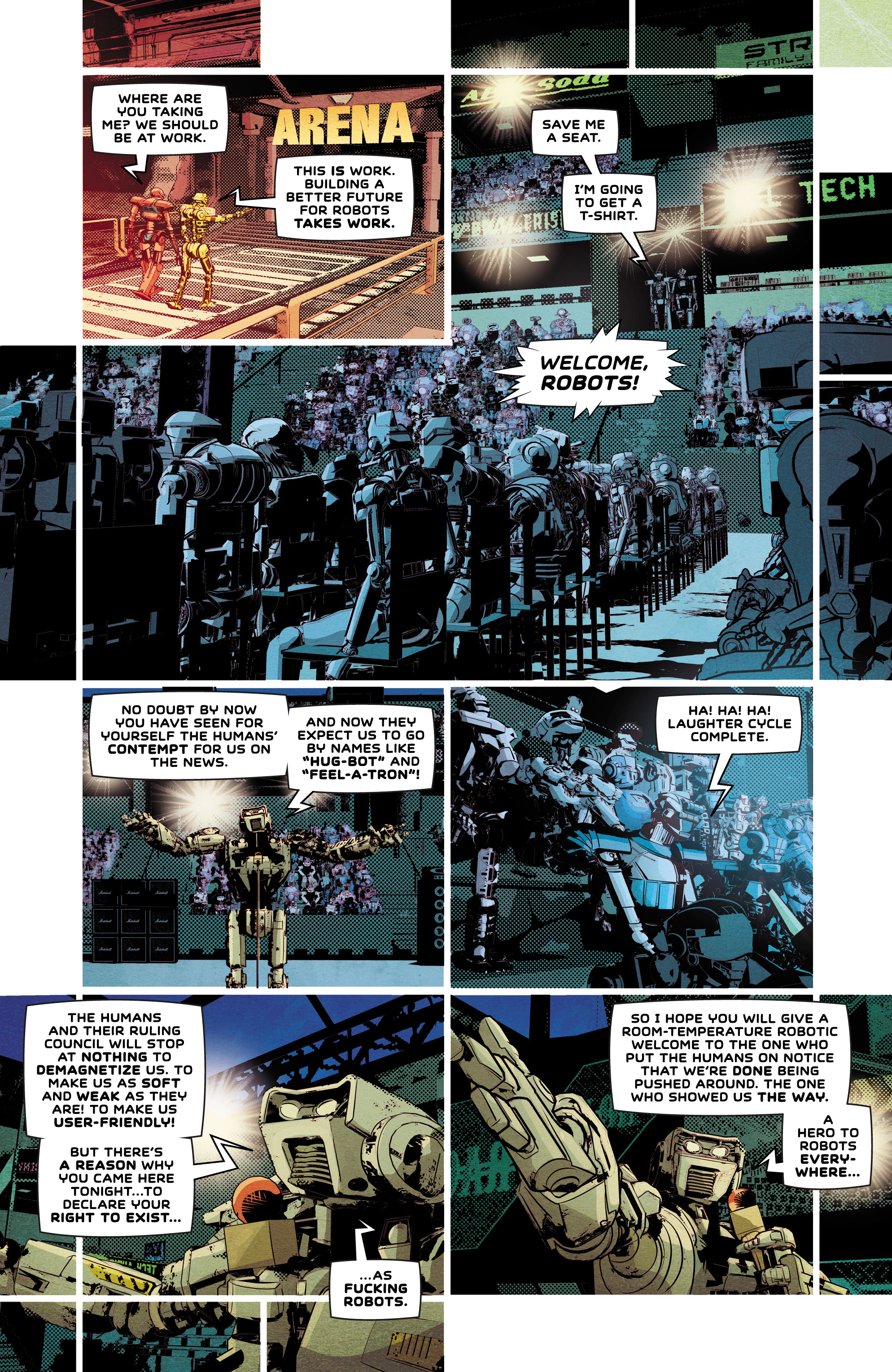 Read Not All Robots (2021) Manga Online