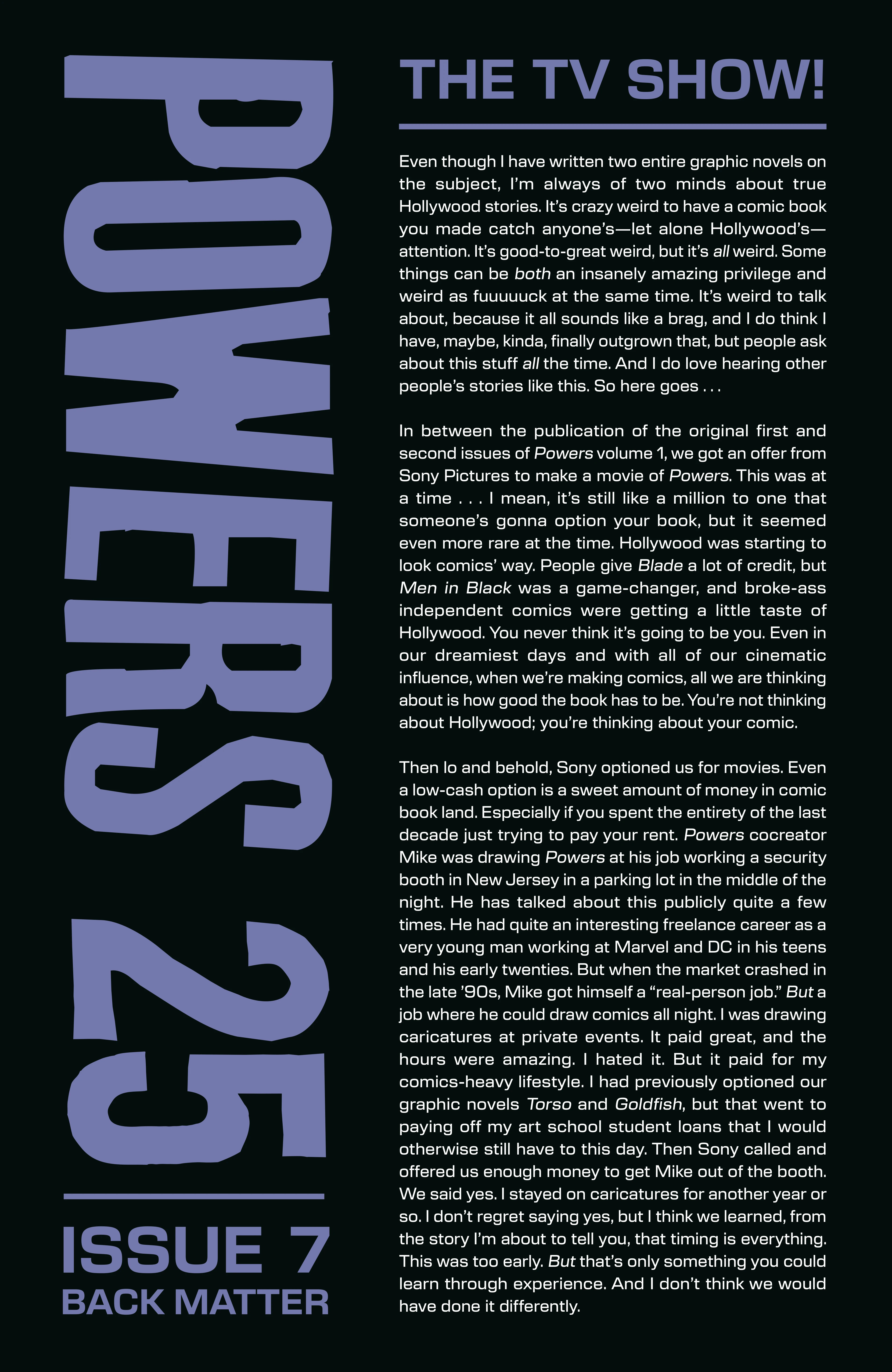 Read Powers 25 Manga Online