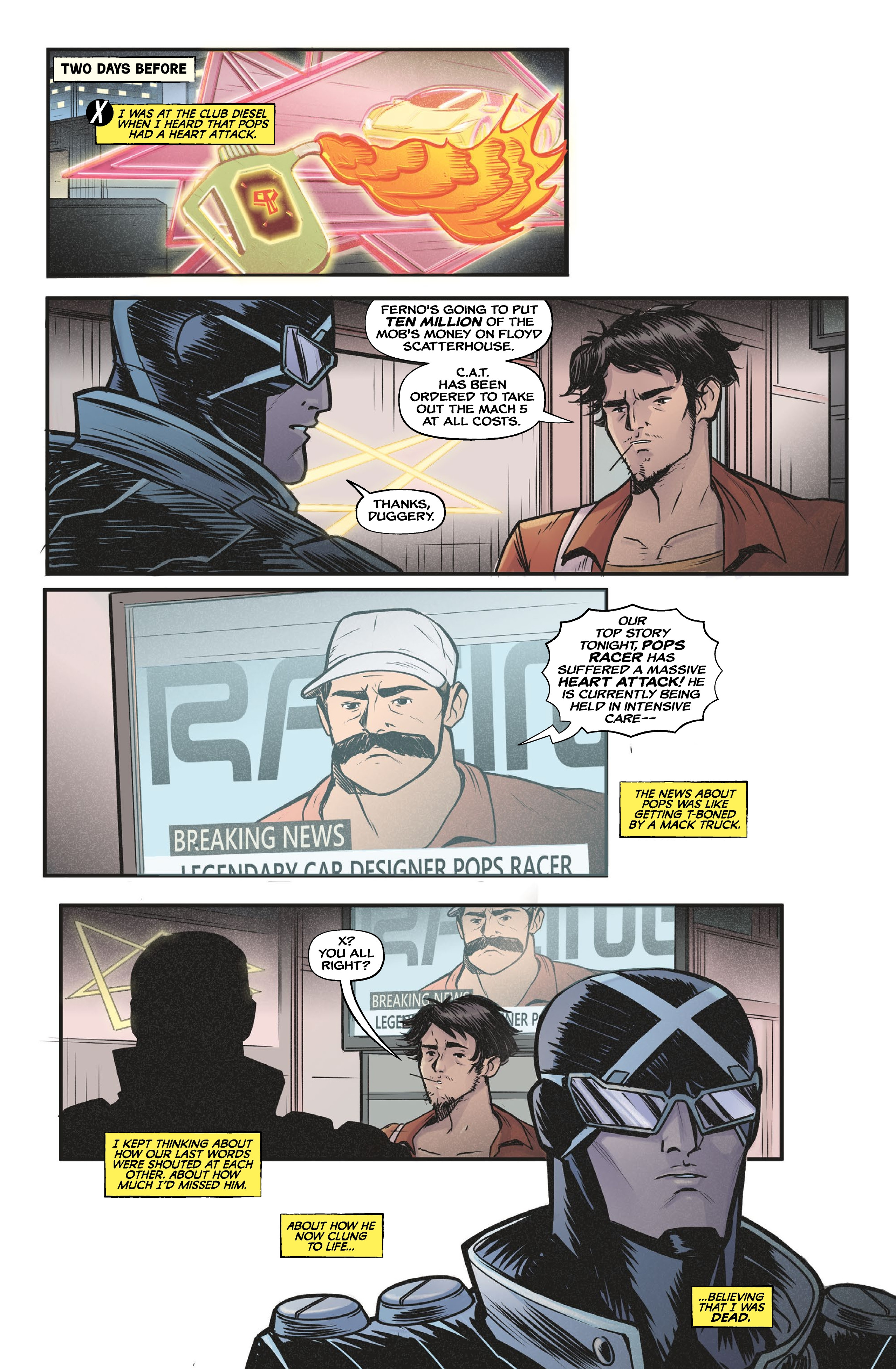 Read Racer X (Comic Book) Manga Online