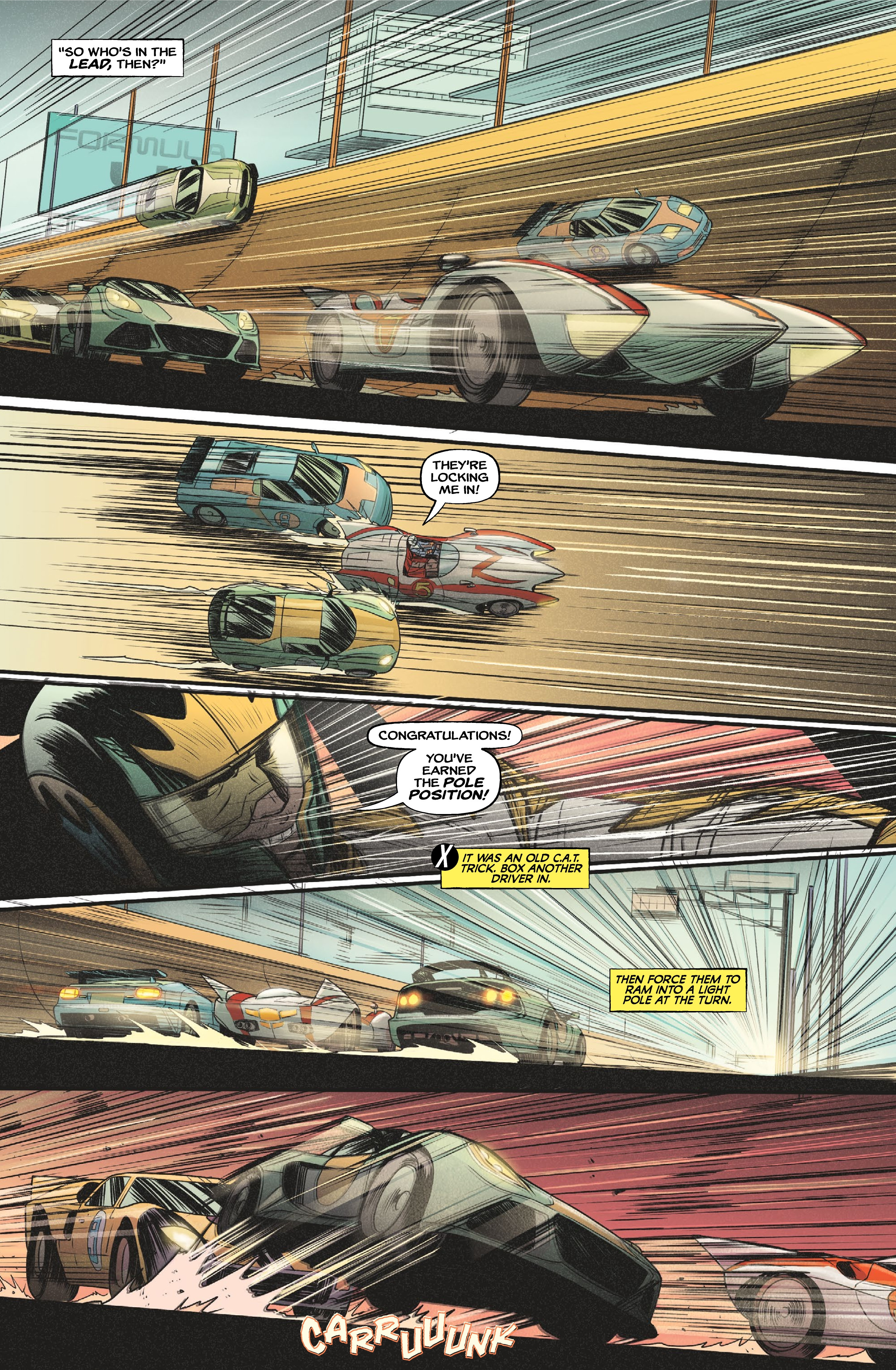 Read Racer X (Comic Book) Manga Online