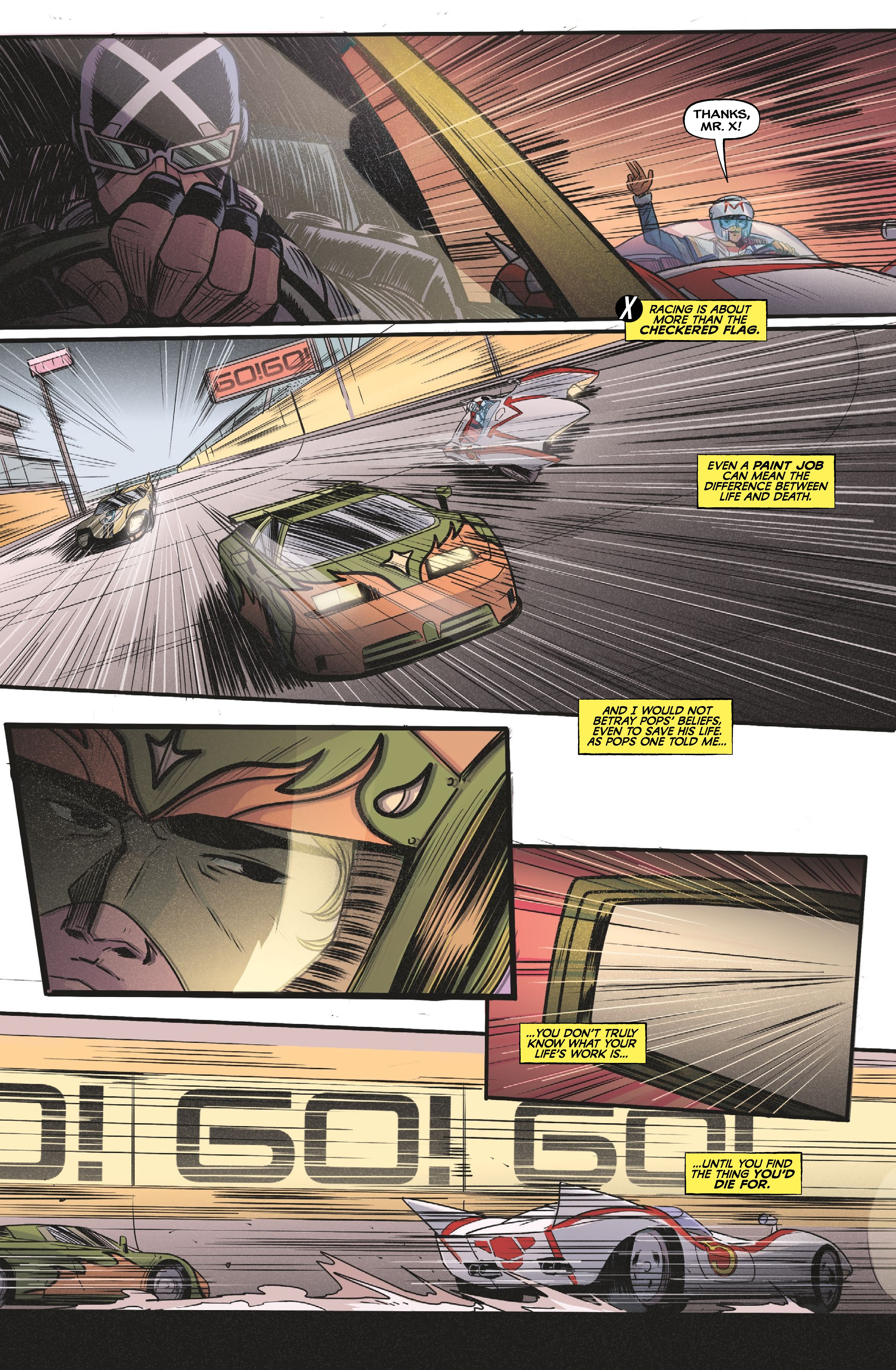 Read Racer X (Comic Book) Manga Online