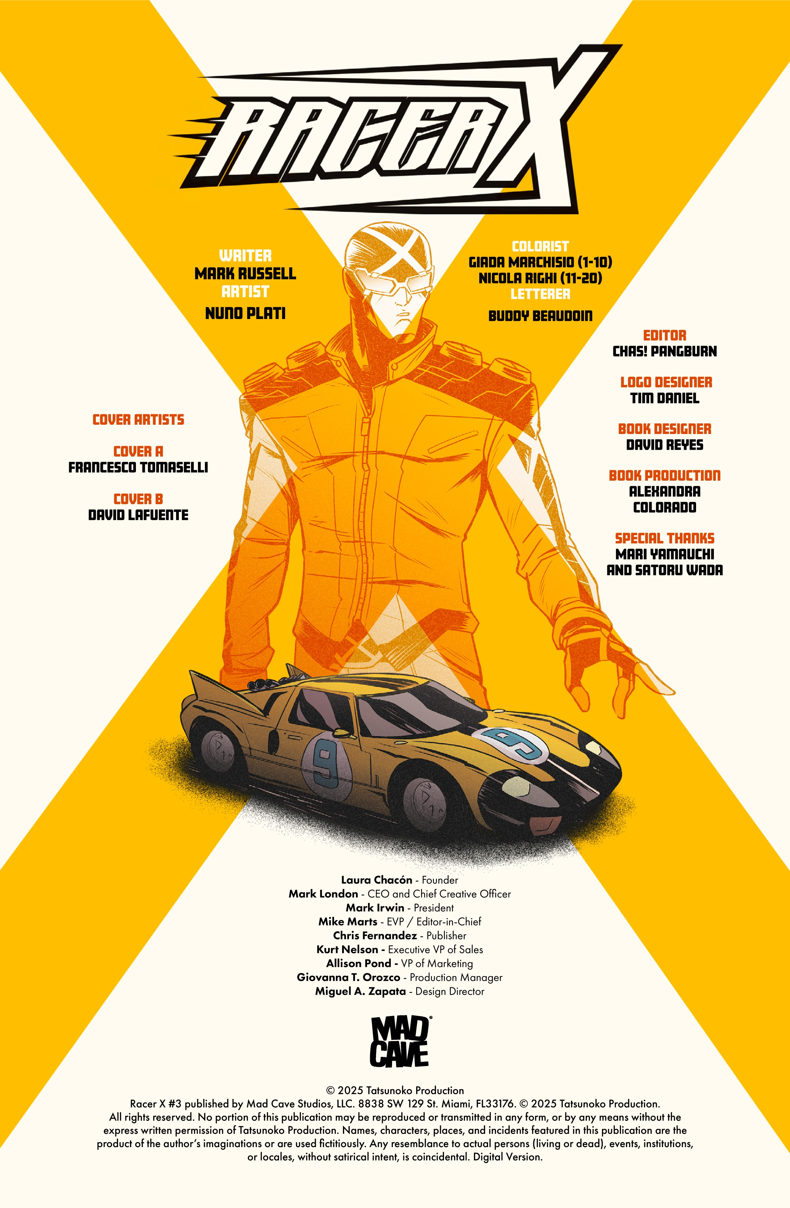 Read Racer X (Comic Book) Manga Online