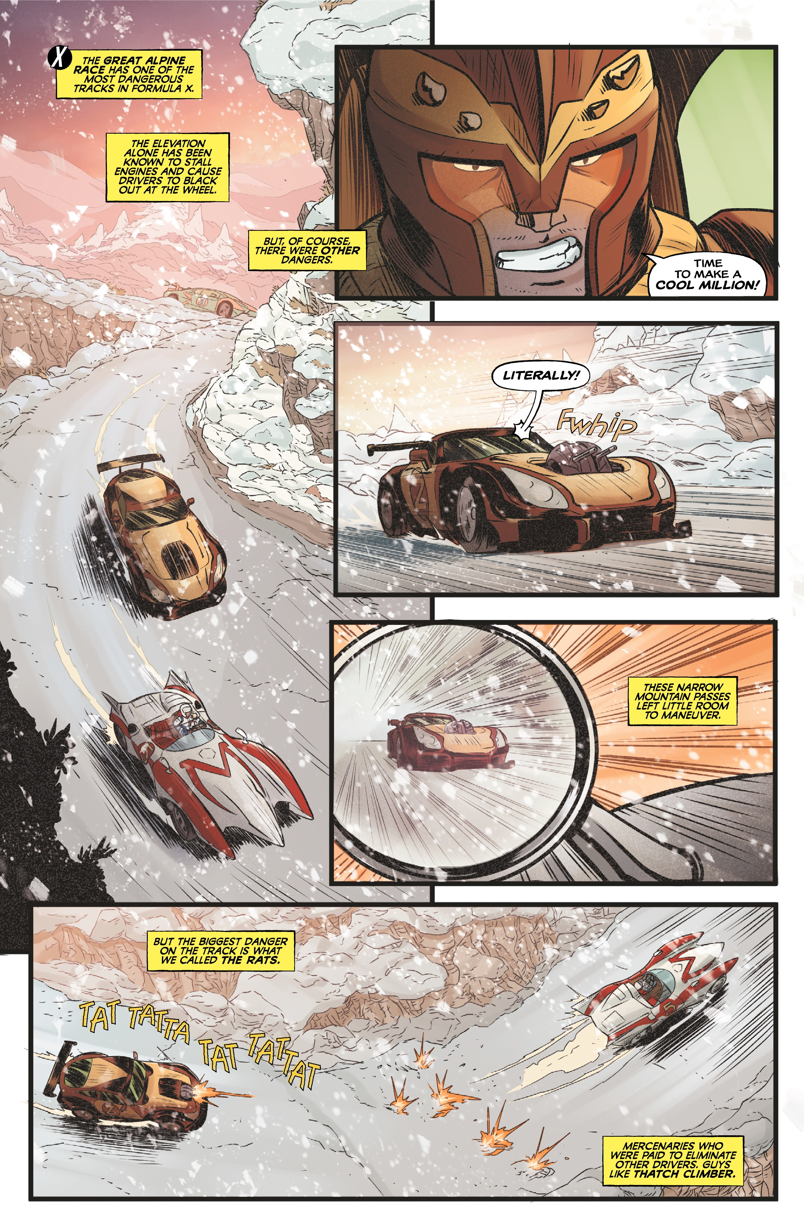 Read Racer X (Comic Book) Manga Online
