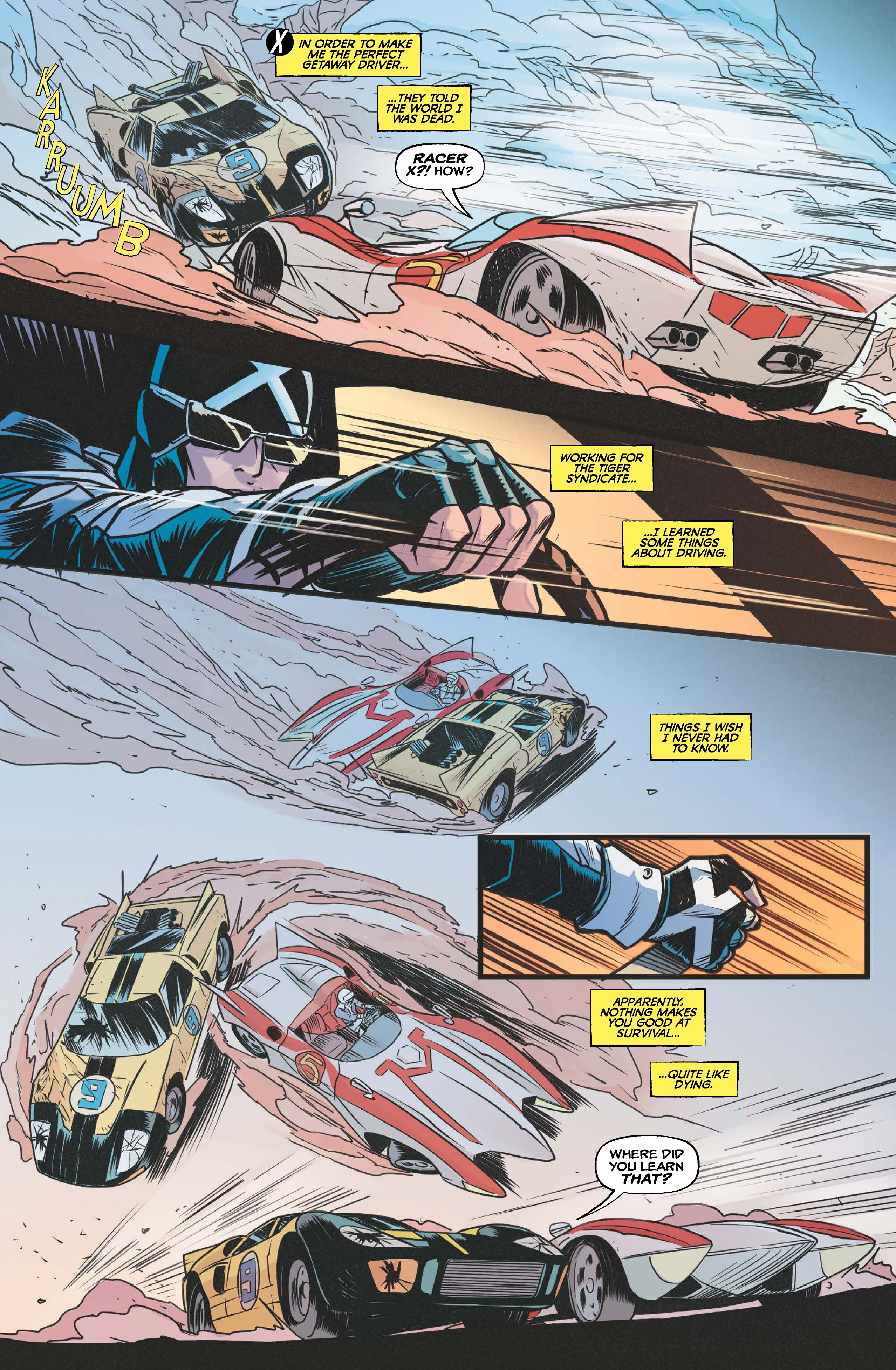 Read Racer X (Comic Book) Manga Online