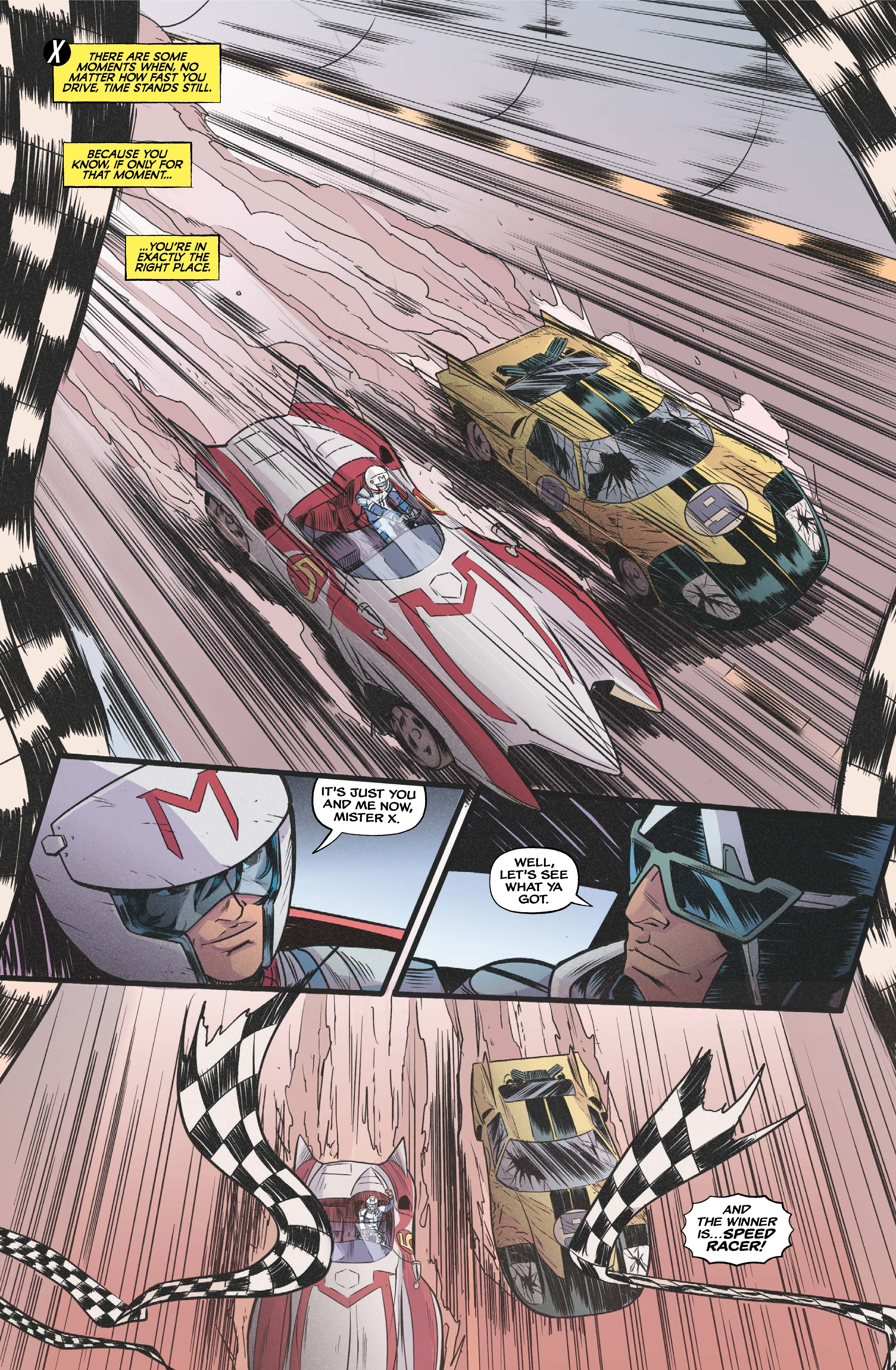 Read Racer X (Comic Book) Manga Online