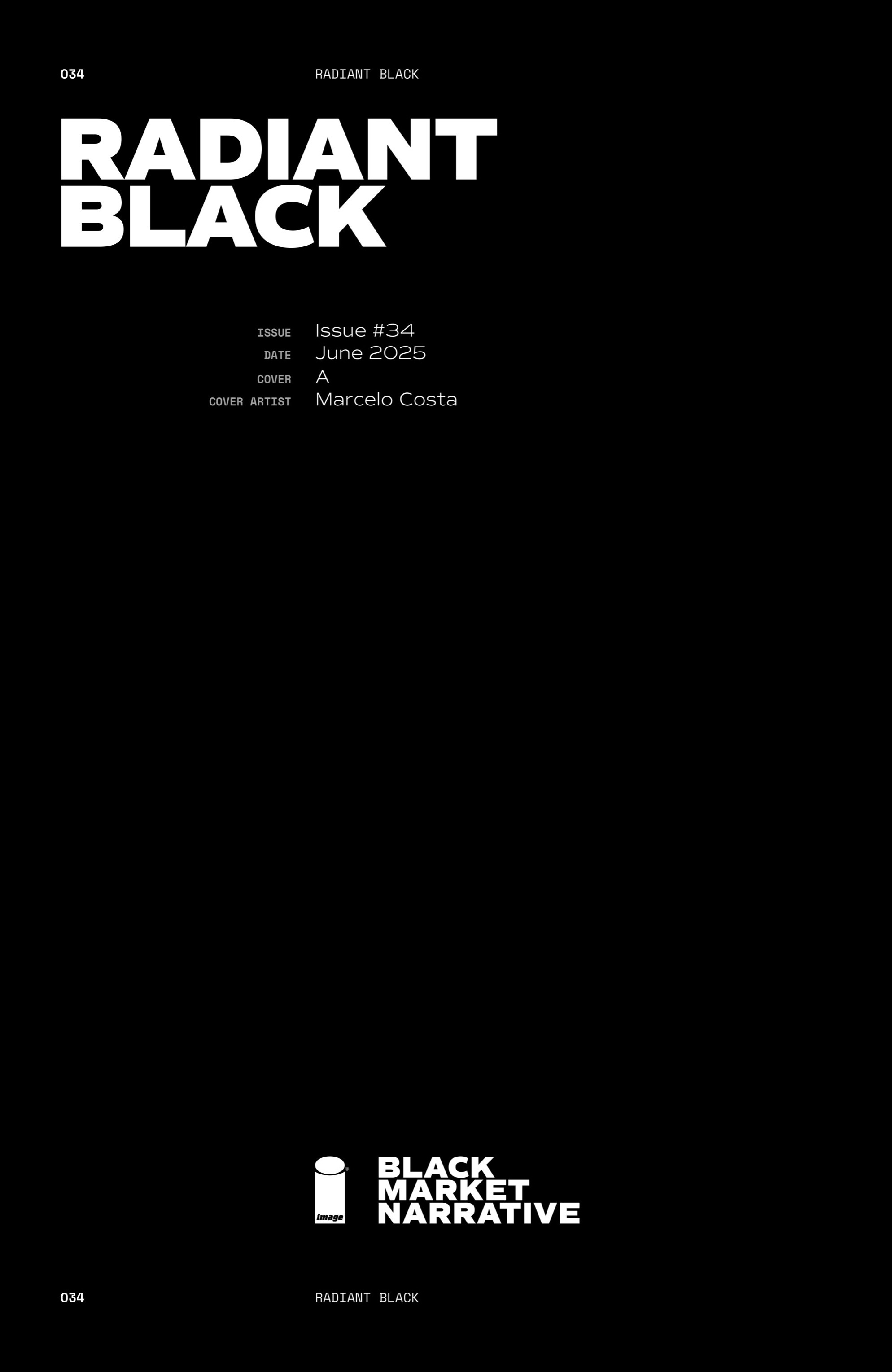 Read Radiant Black (Comic Book) Manga Online