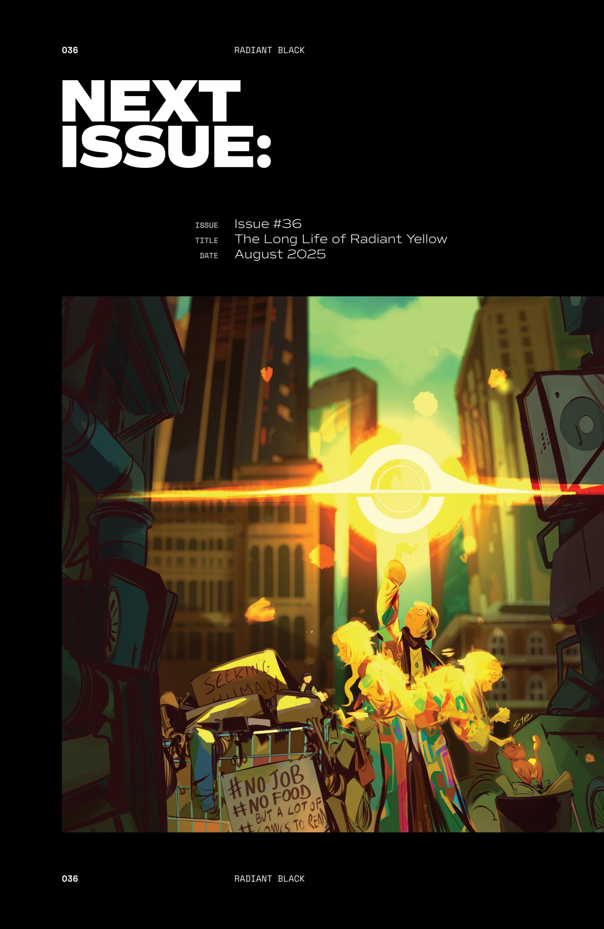 Read Radiant Black (Comic Book) Manga Online