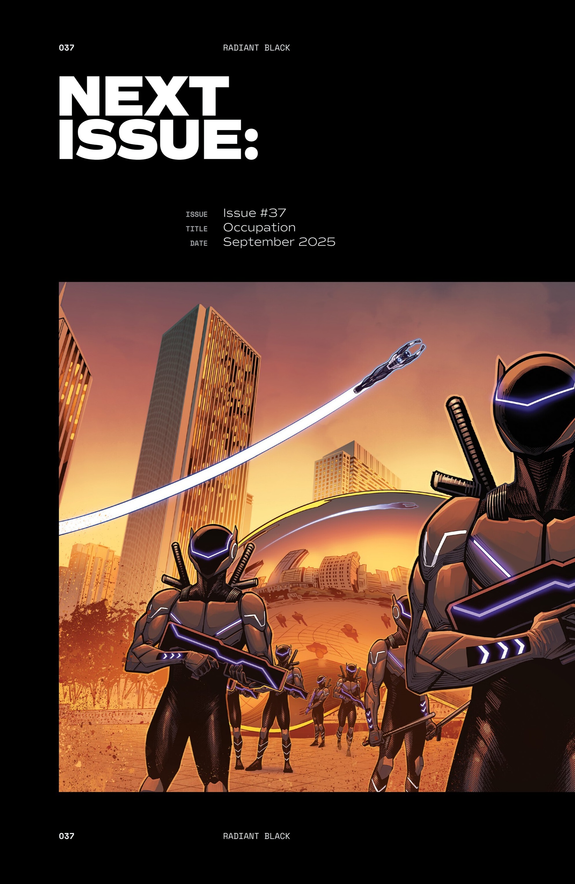 Read Radiant Black (Comic Book) Manga Online