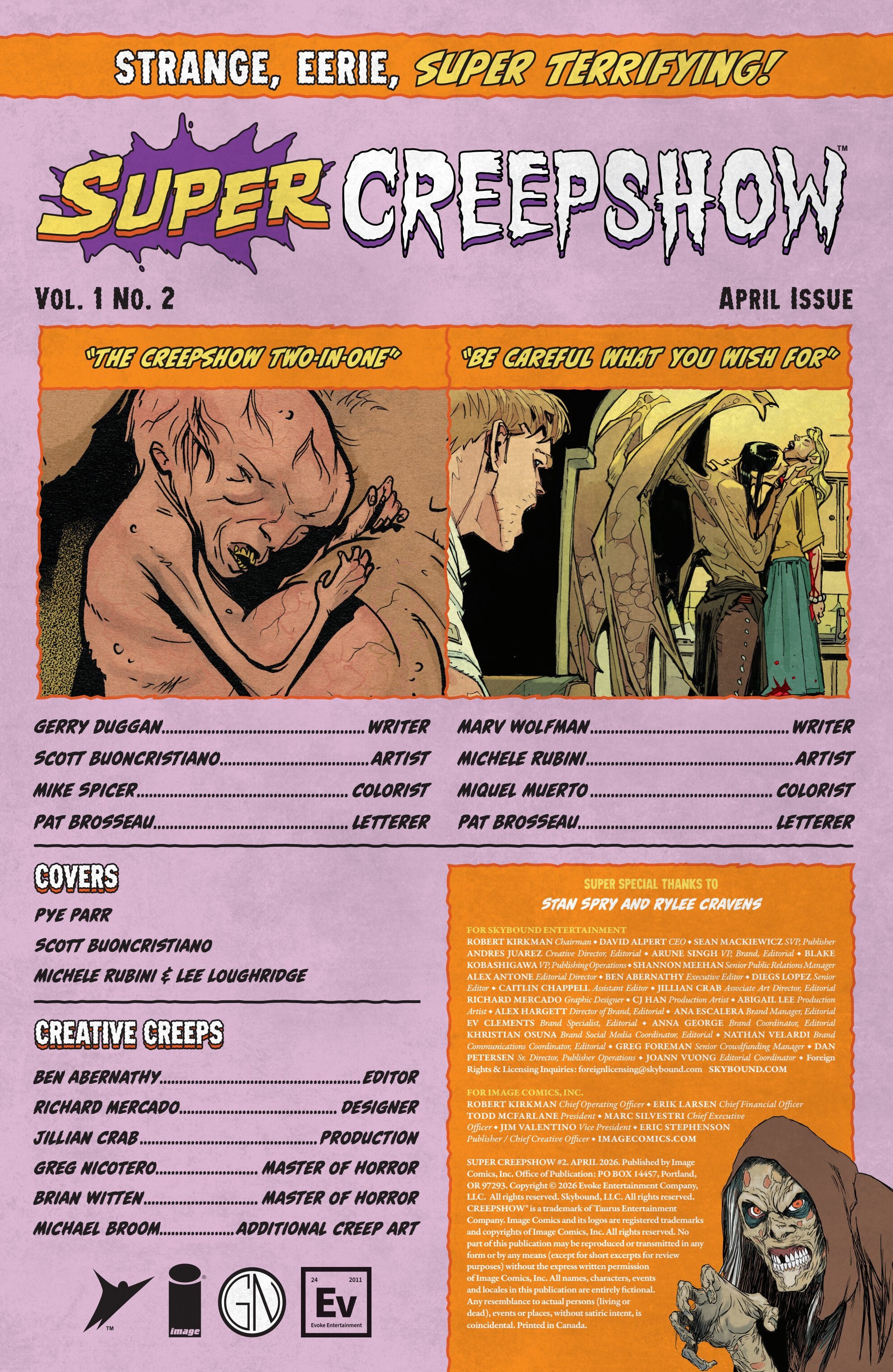 Read Super Creepshow (Comic Book) Manga Online
