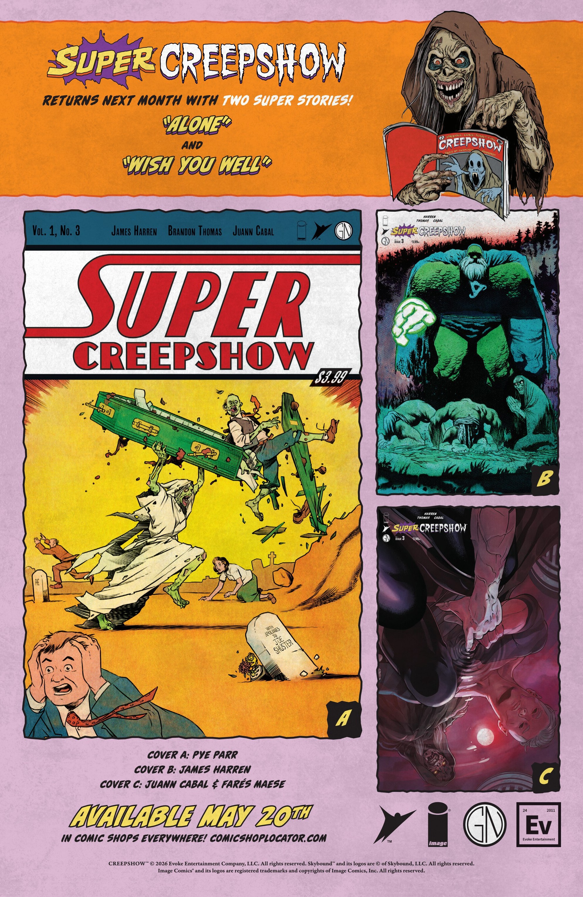 Read Super Creepshow (Comic Book) Manga Online