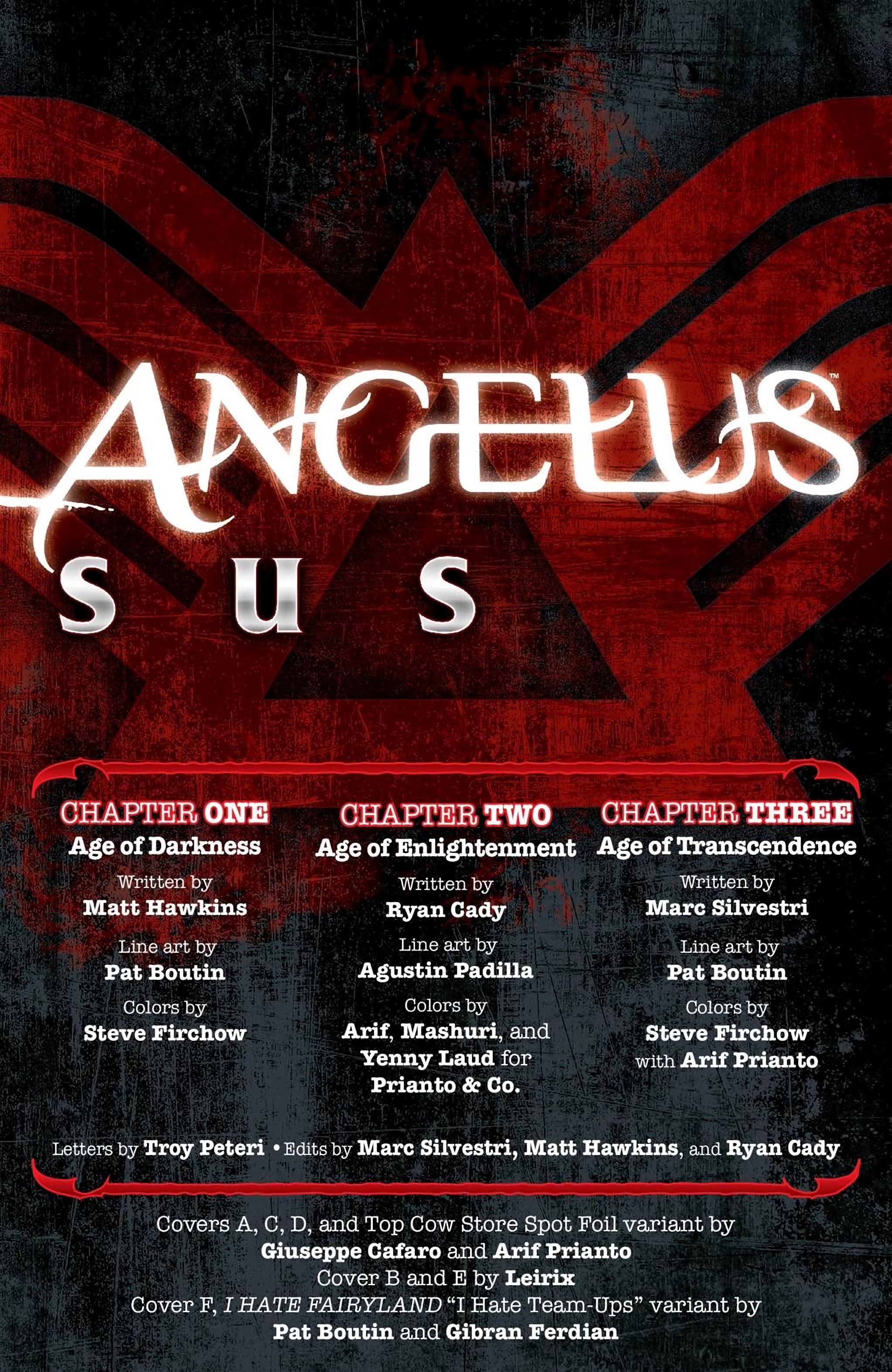 Read The Darkness Versus Angelus (Comic Book) Manga Online