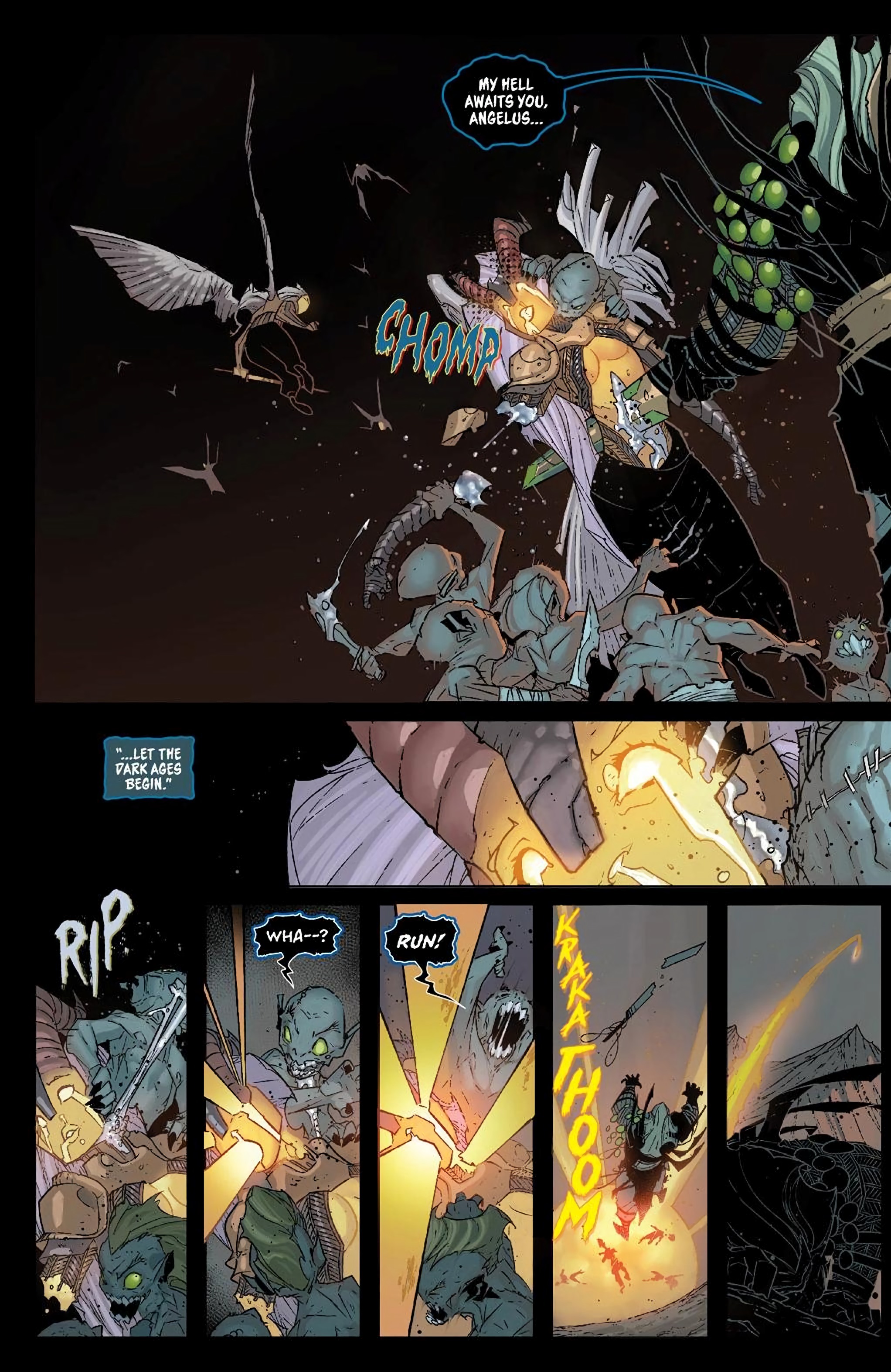 Read The Darkness Versus Angelus (Comic Book) Manga Online