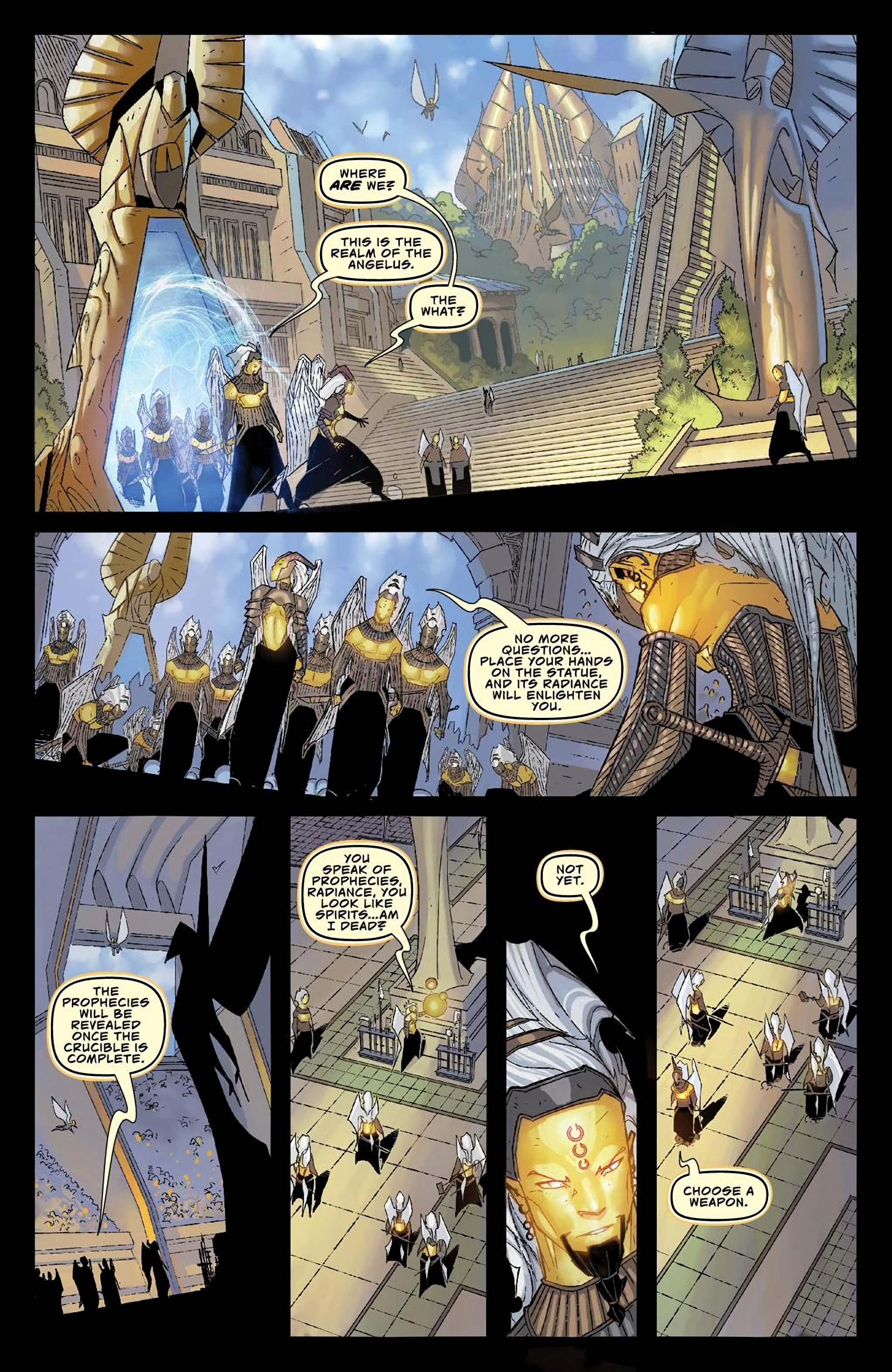 Read The Darkness Versus Angelus (Comic Book) Manga Online