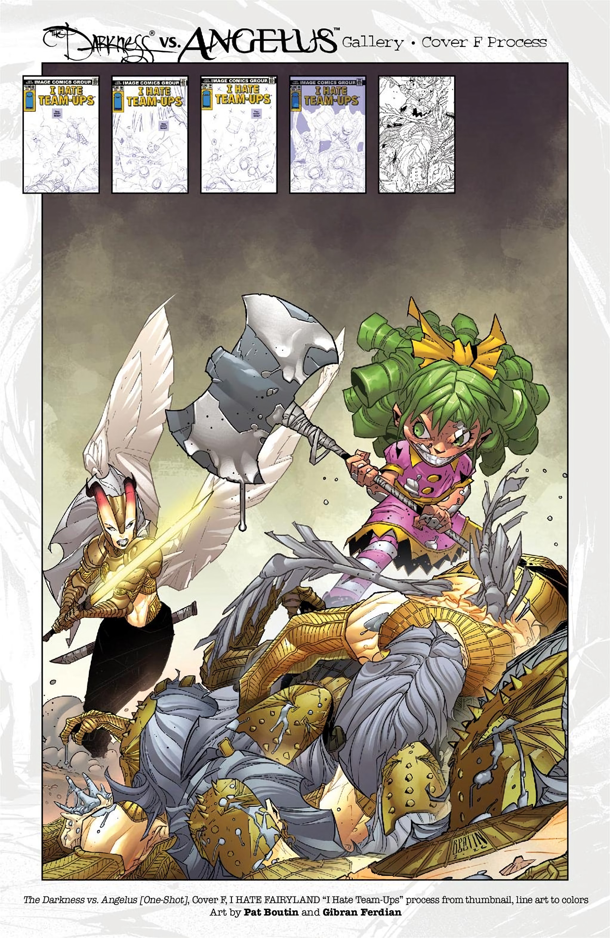 Read The Darkness Versus Angelus (Comic Book) Manga Online