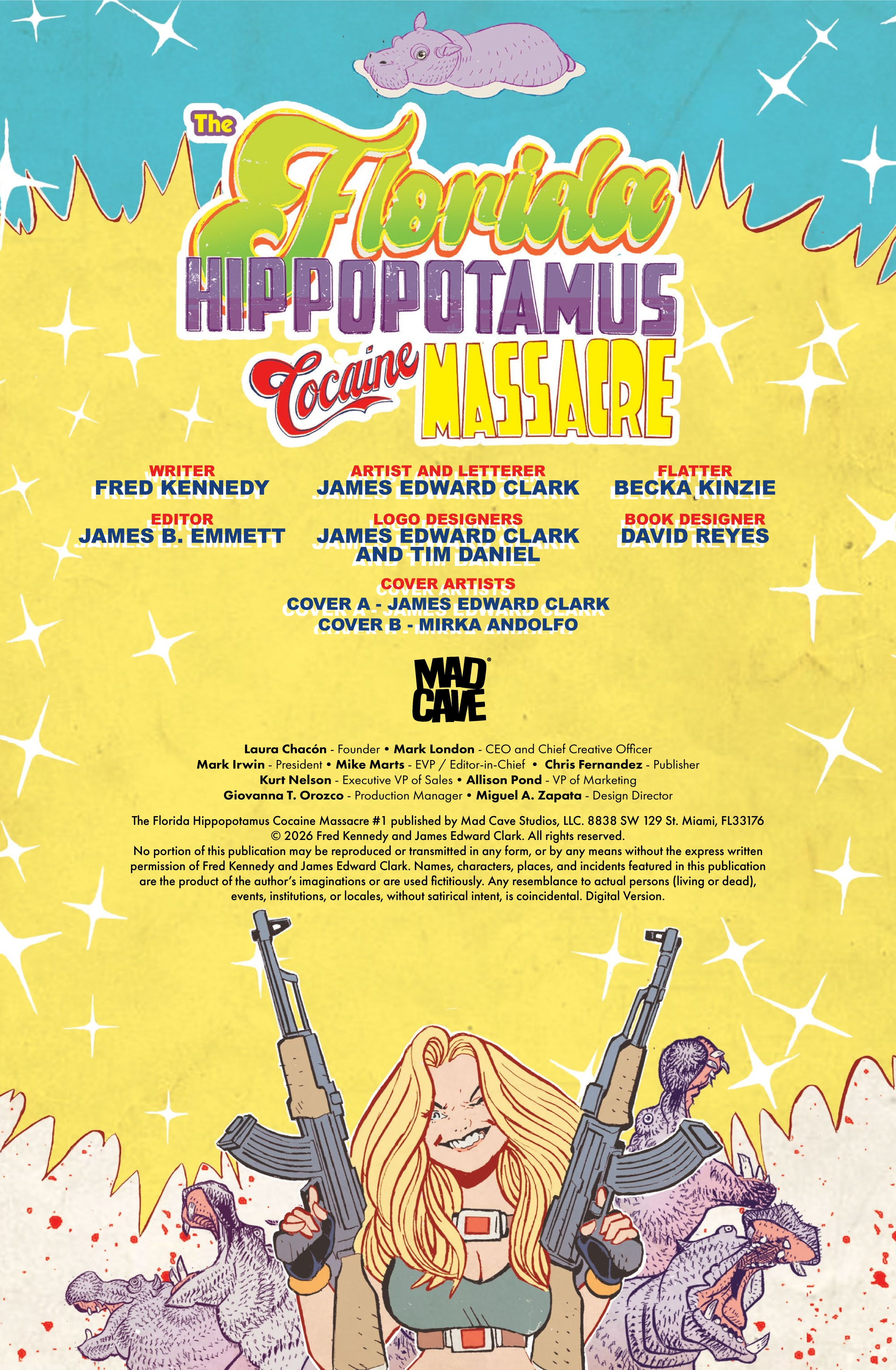 Read The Florida Hippopotamus Cocaine Massacre Comic Book Manga Online