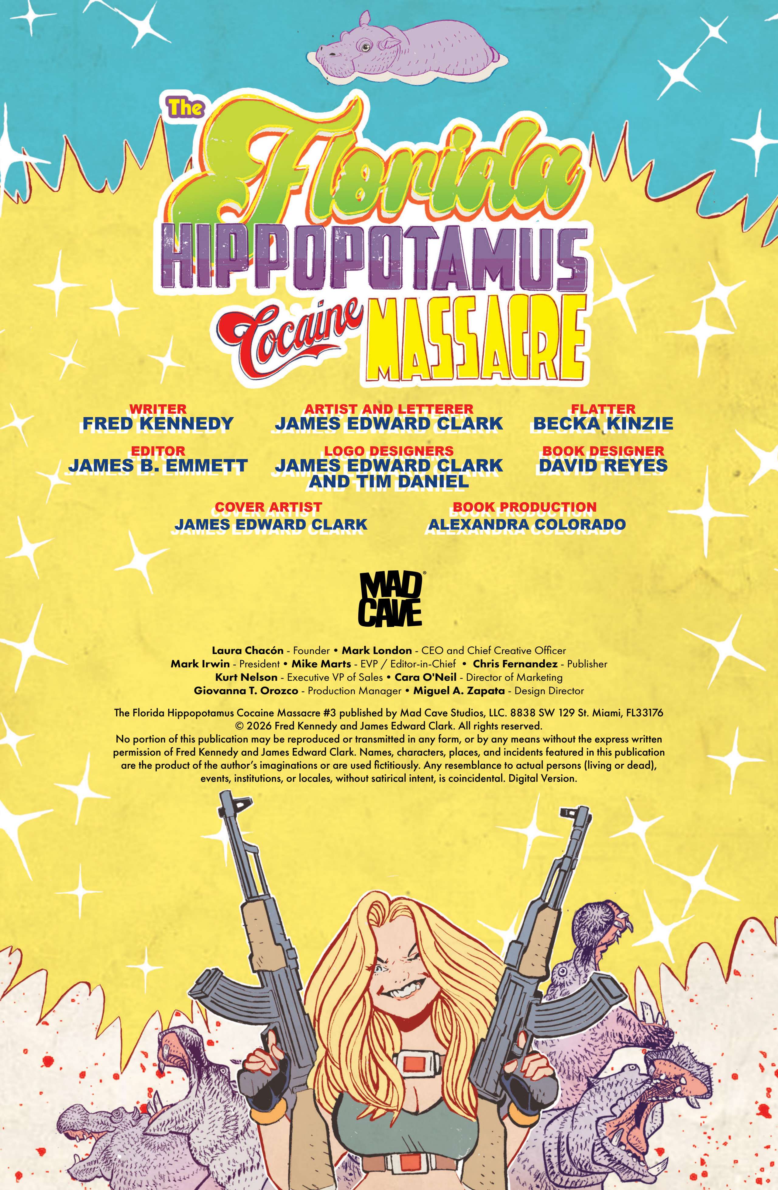 Read The Florida Hippopotamus Cocaine Massacre Comic Book Manga Online