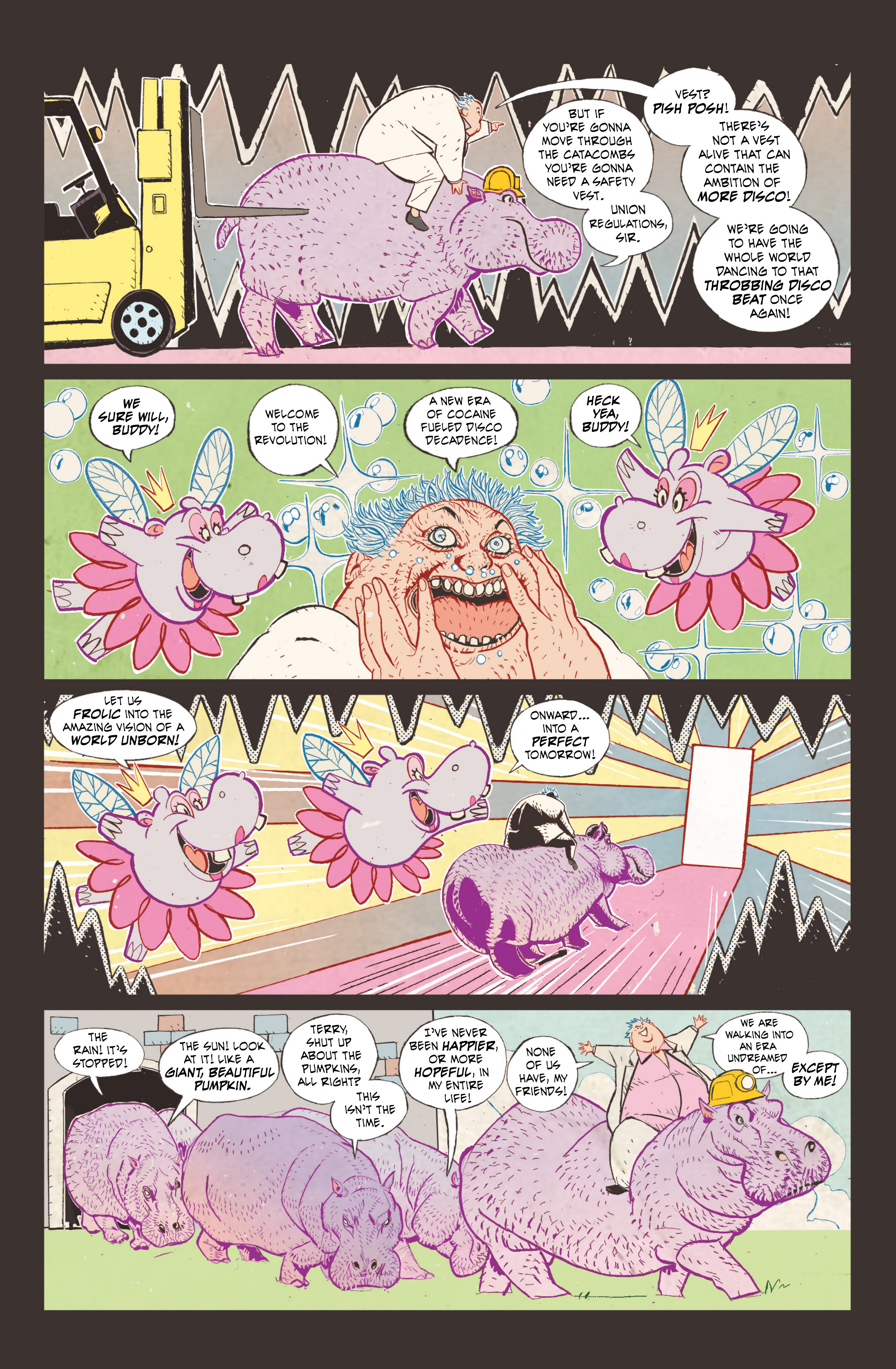 Read The Florida Hippopotamus Cocaine Massacre Comic Book Manga Online