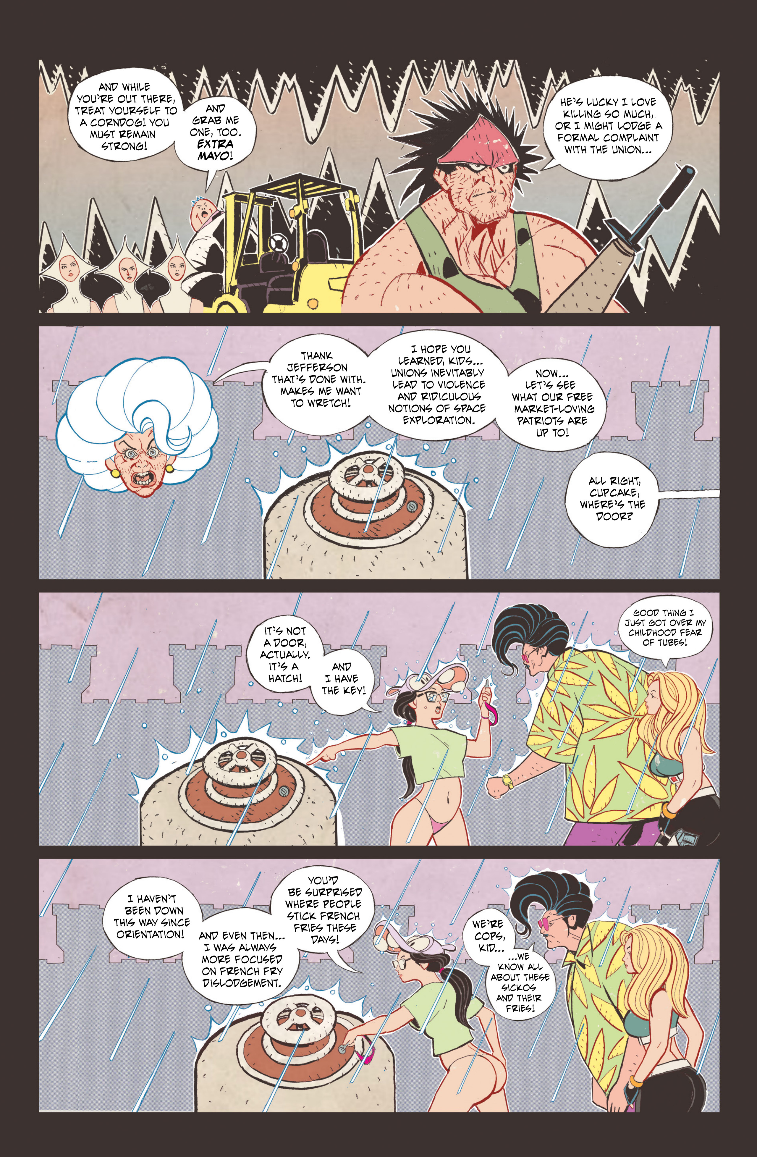 Read The Florida Hippopotamus Cocaine Massacre Comic Book Manga Online