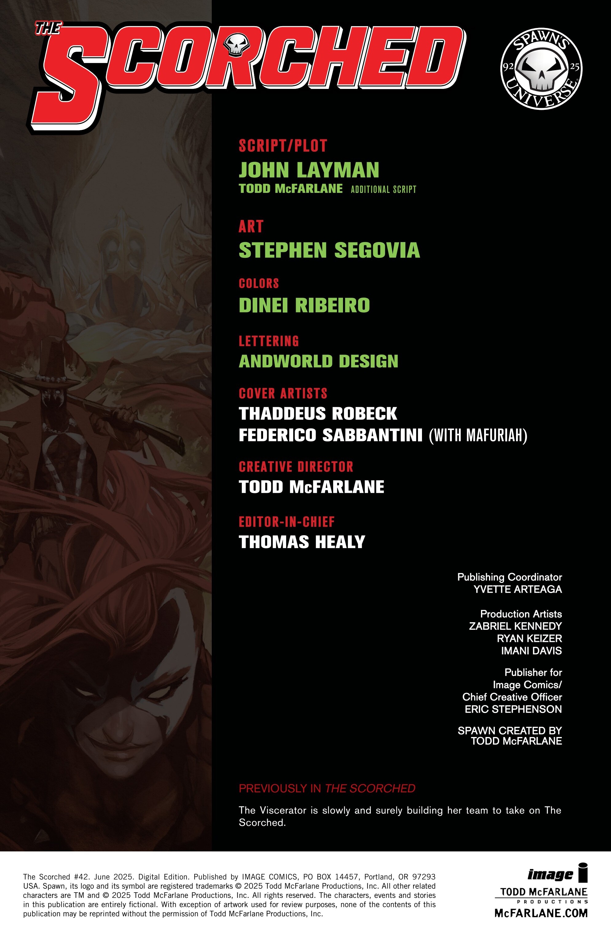 Read The Scorched (Comic Book) Manga Online