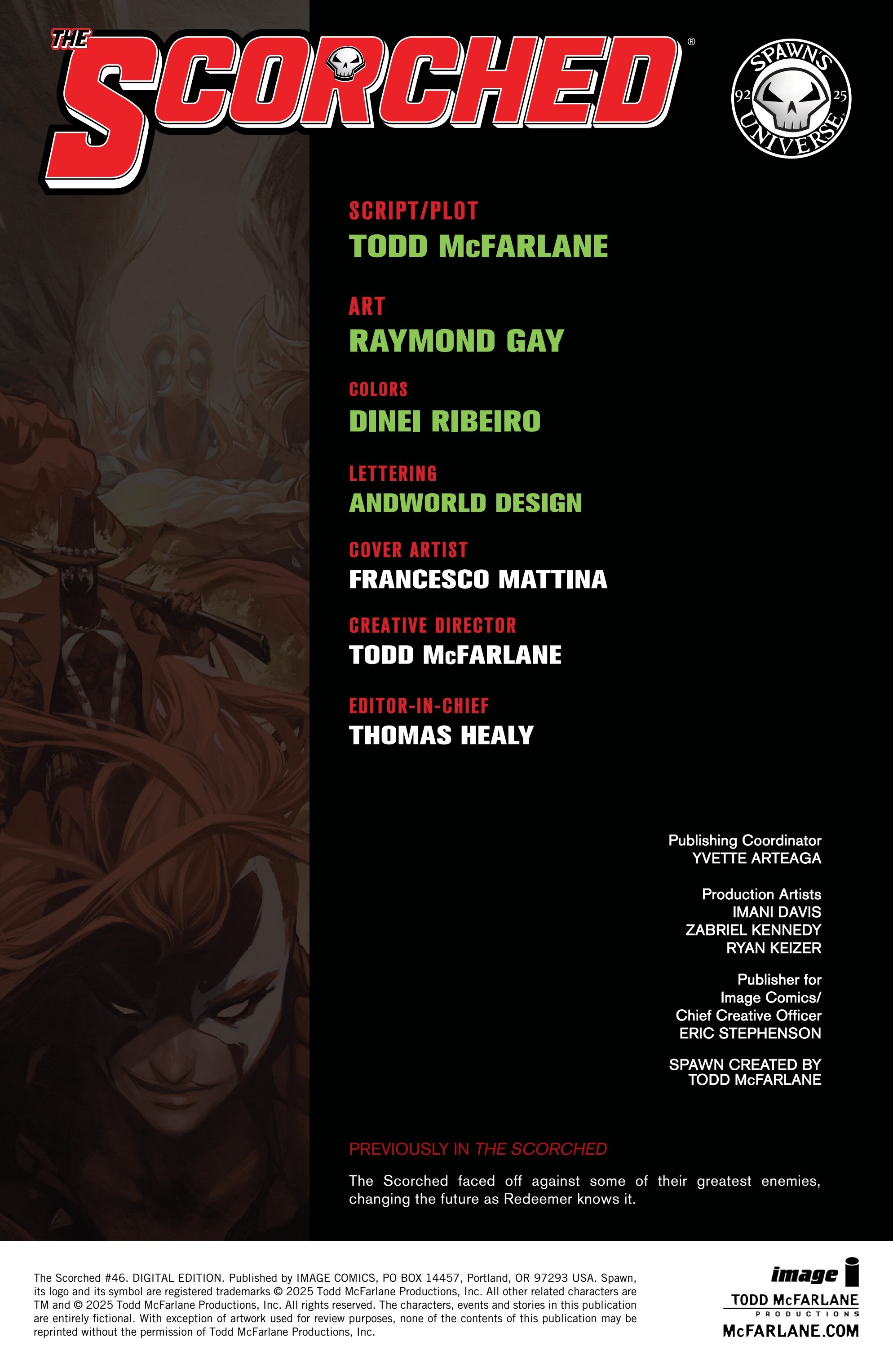 Read The Scorched (Comic Book) Manga Online