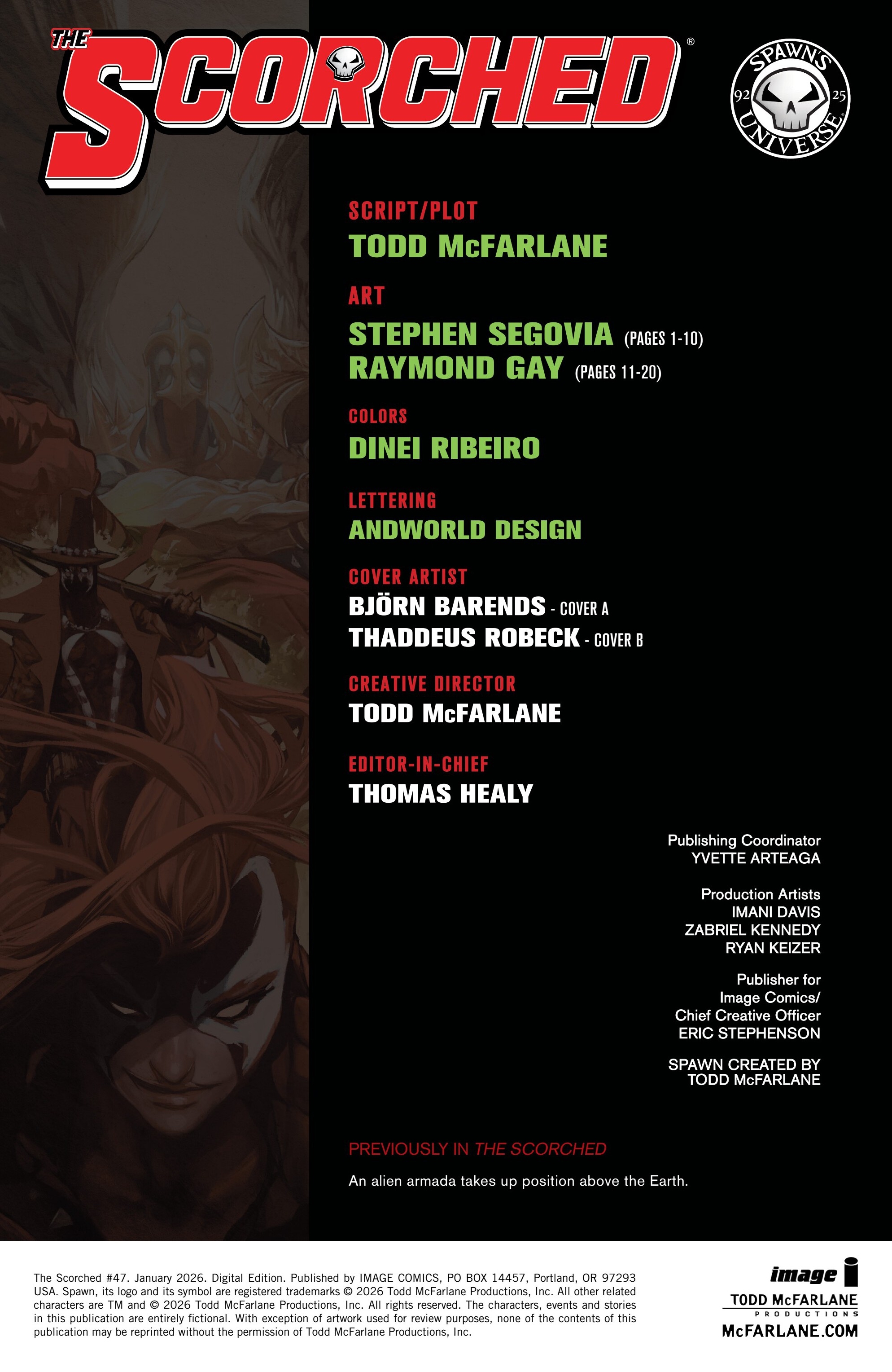 Read The Scorched (Comic Book) Manga Online