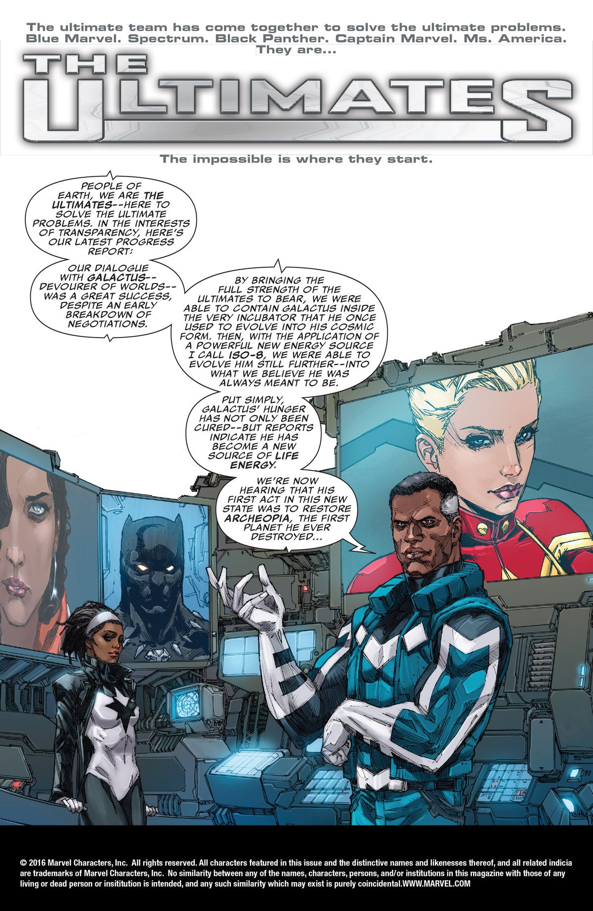 Read The Ultimates (2016) Manga Online