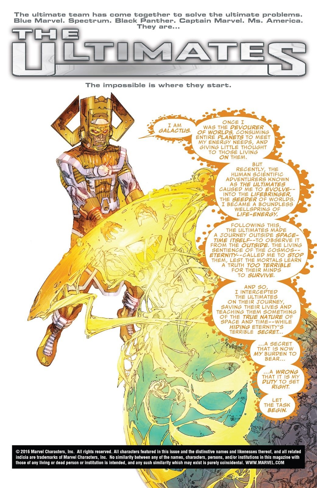 Read The Ultimates (2016) Manga Online