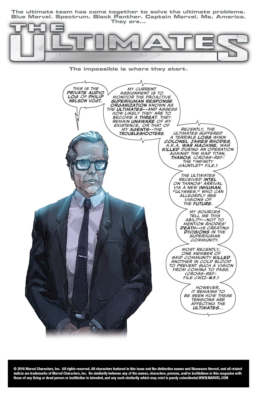 Read The Ultimates (2016) Manga Online