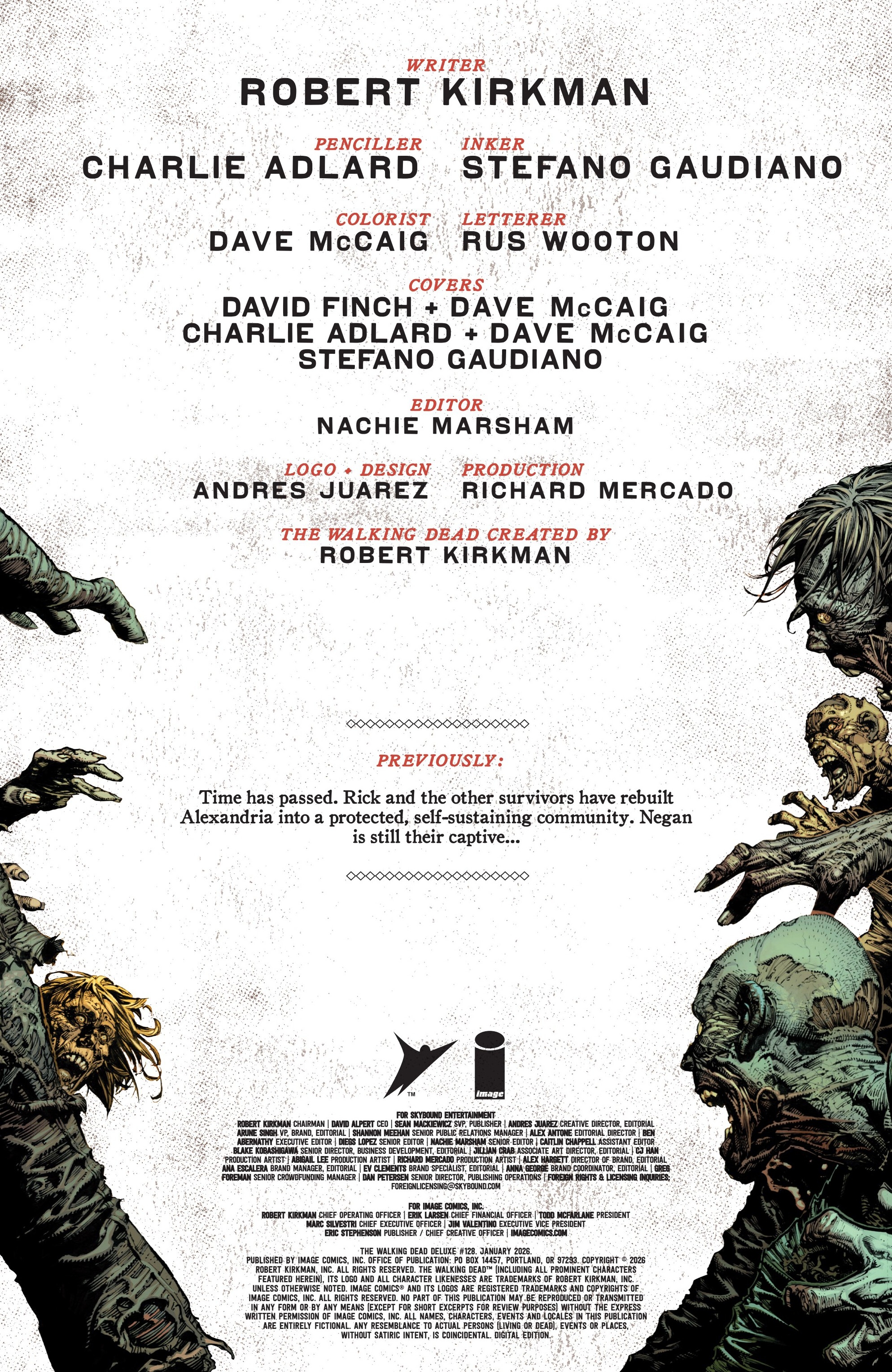 Read The Walking Dead Deluxe (Comic Book) Manga Online