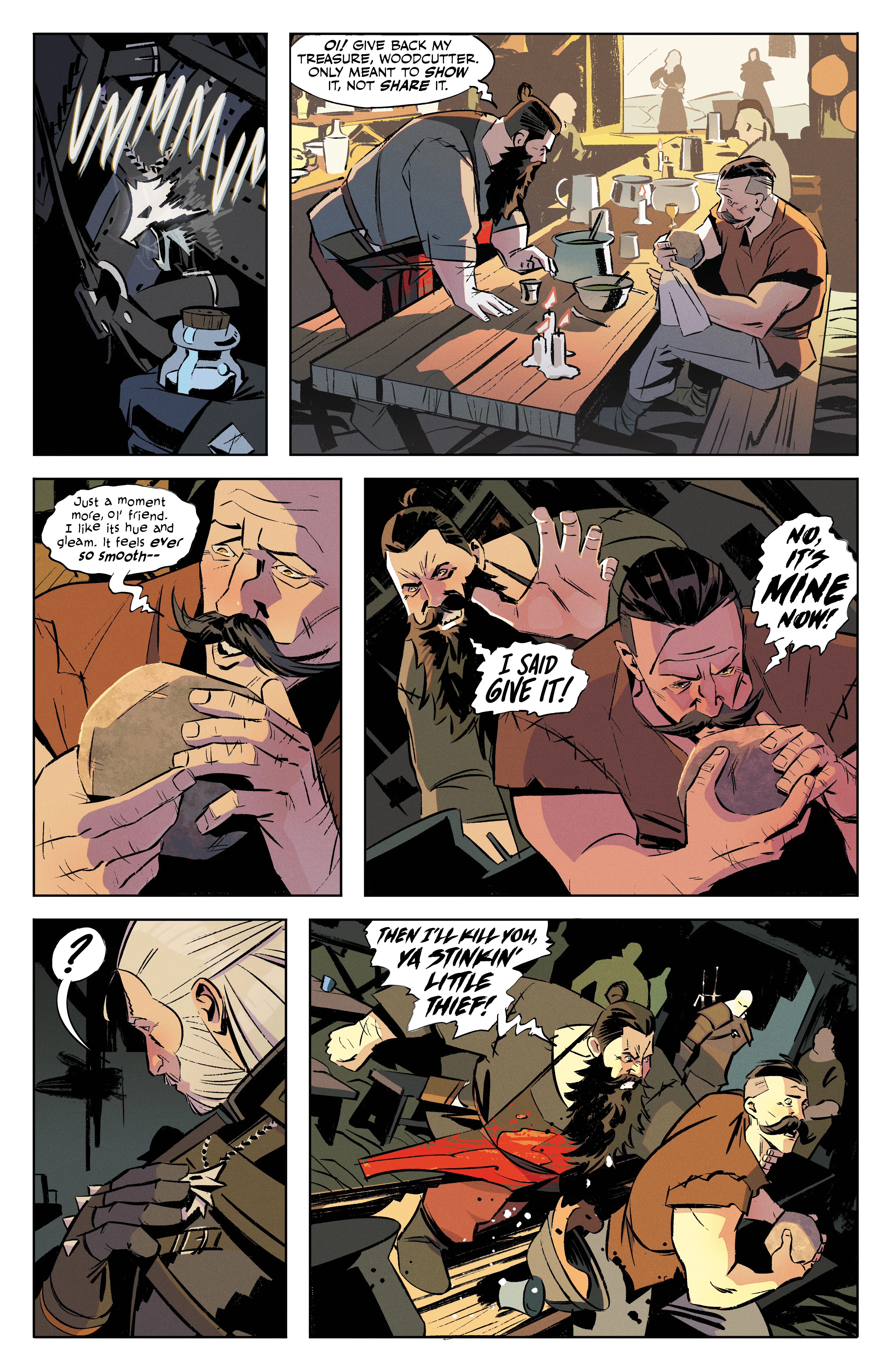 Read The Witcher Blood Stone (Comic Book) Manga Online