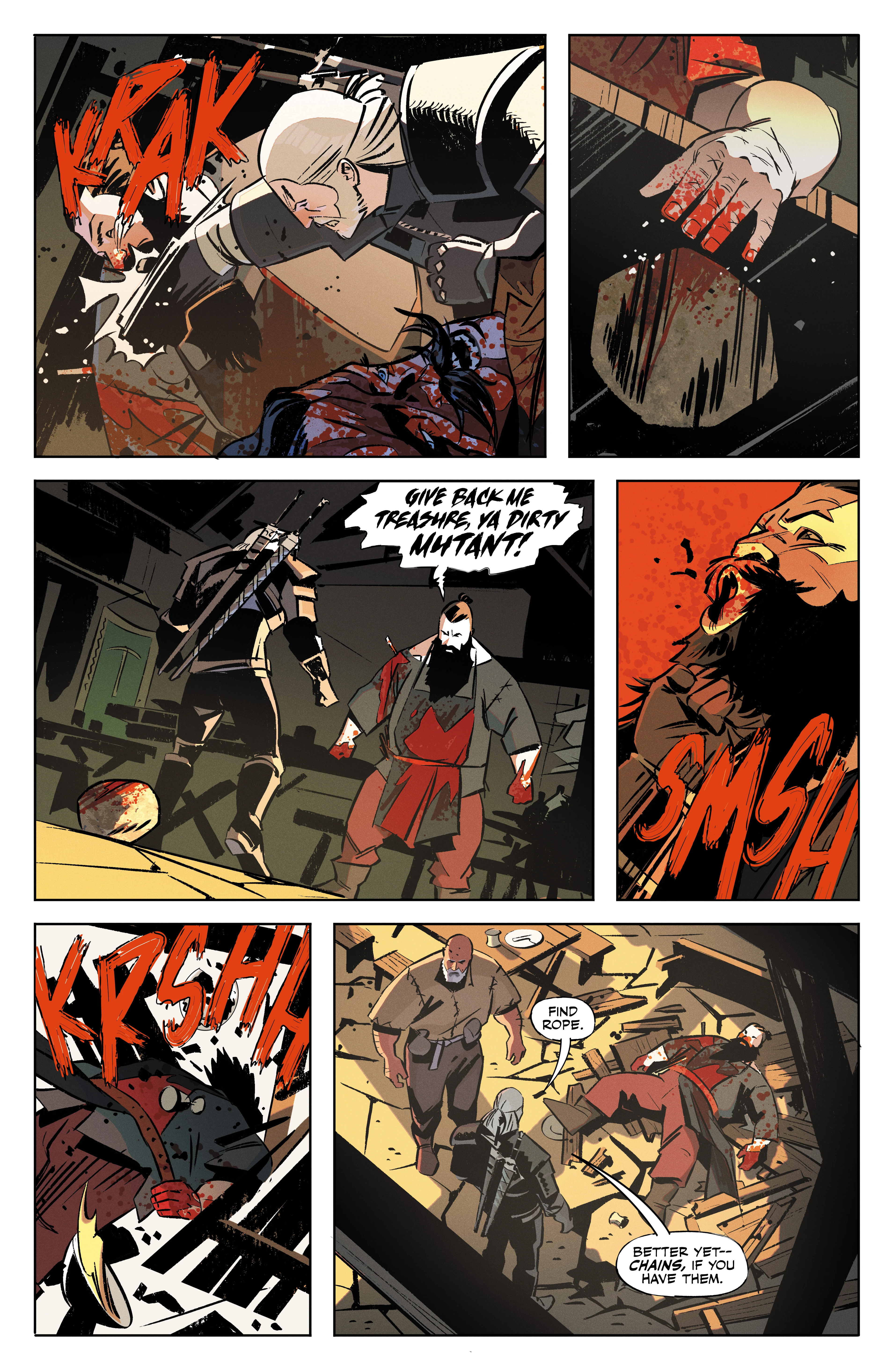 Read The Witcher Blood Stone (Comic Book) Manga Online