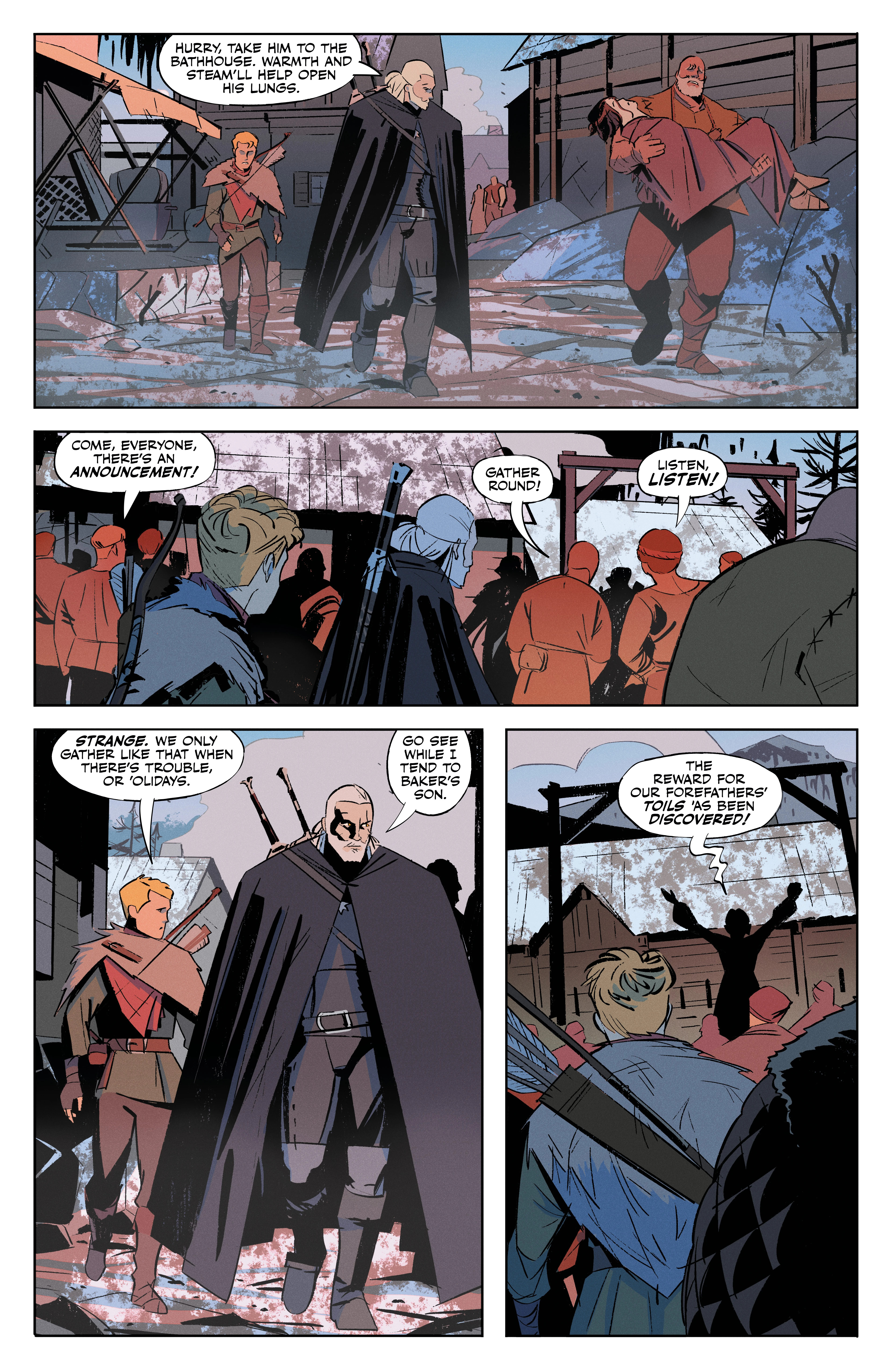 Read The Witcher Blood Stone (Comic Book) Manga Online