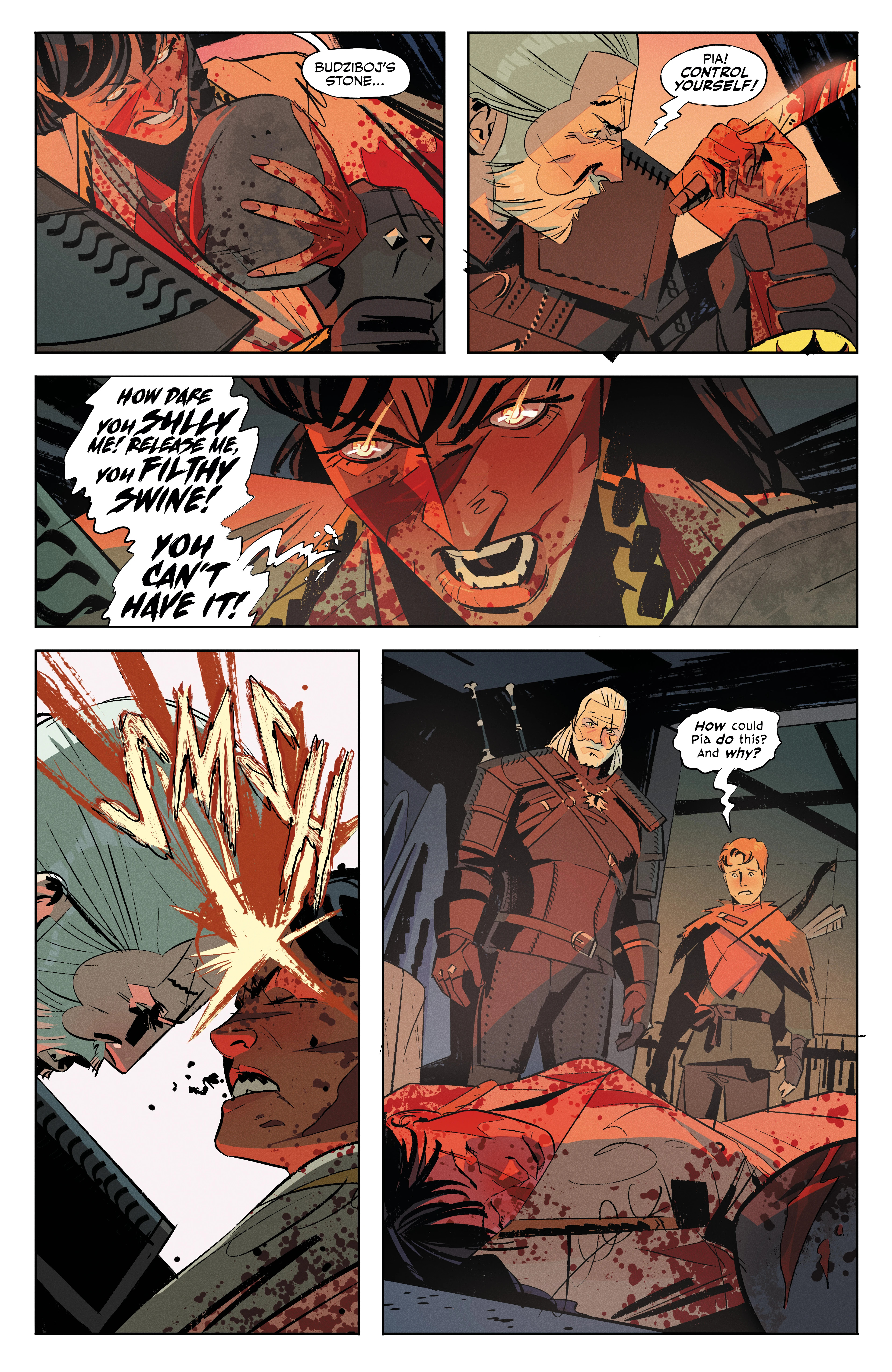 Read The Witcher Blood Stone (Comic Book) Manga Online
