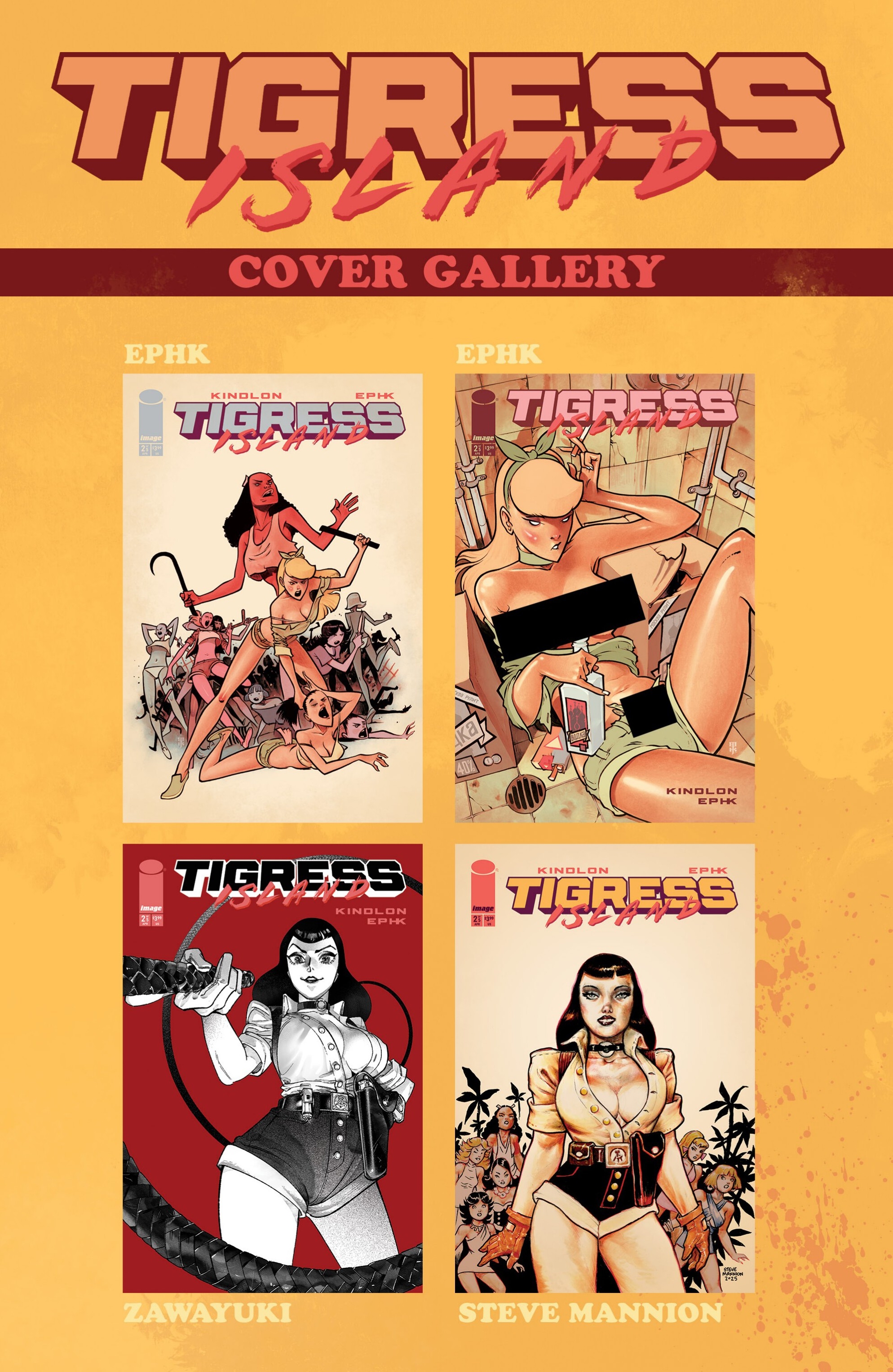 Read Tigress Island (Comic Book) Manga Online