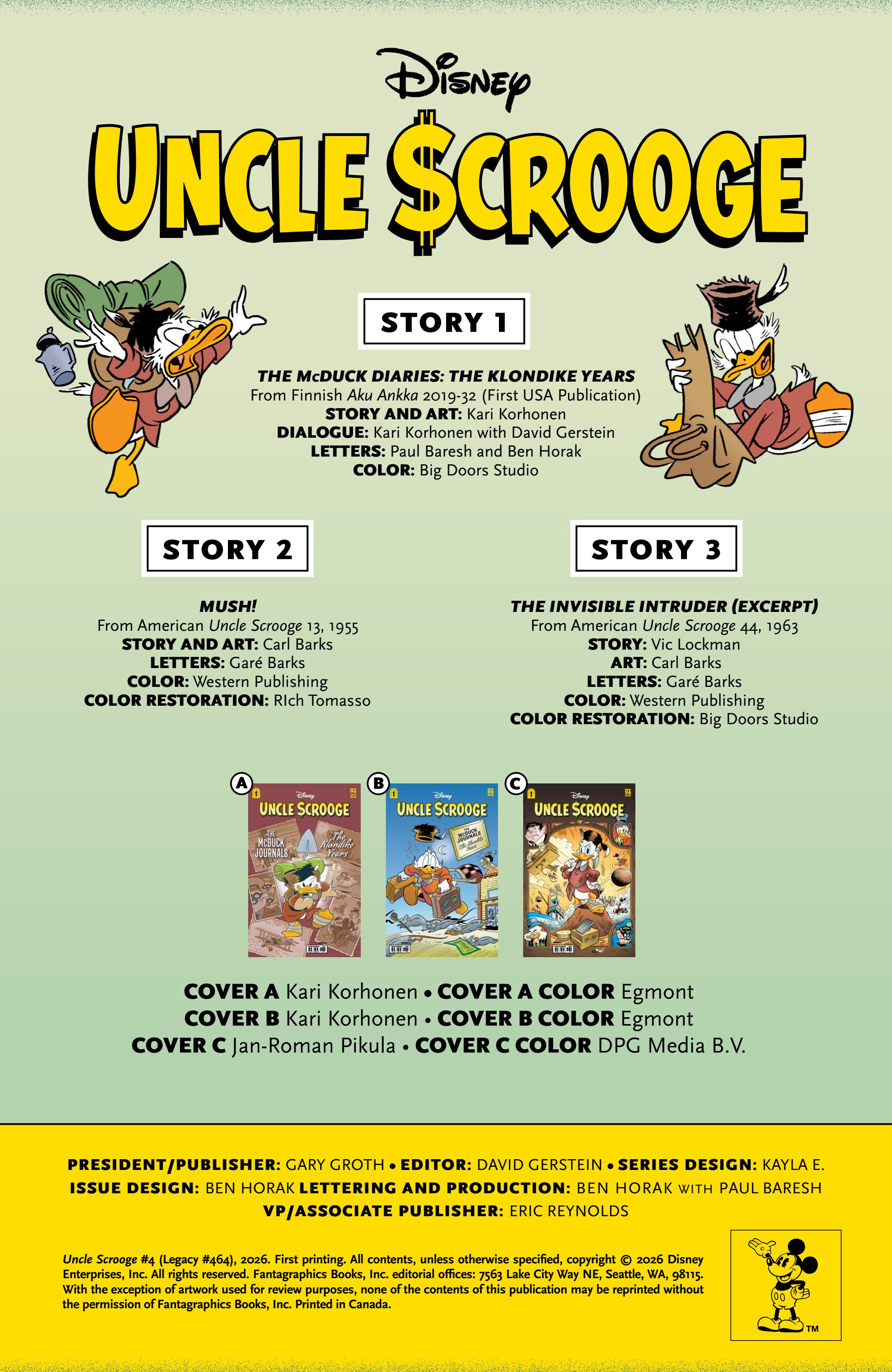 Read Uncle Scrooge (Comic Book) Manga Online