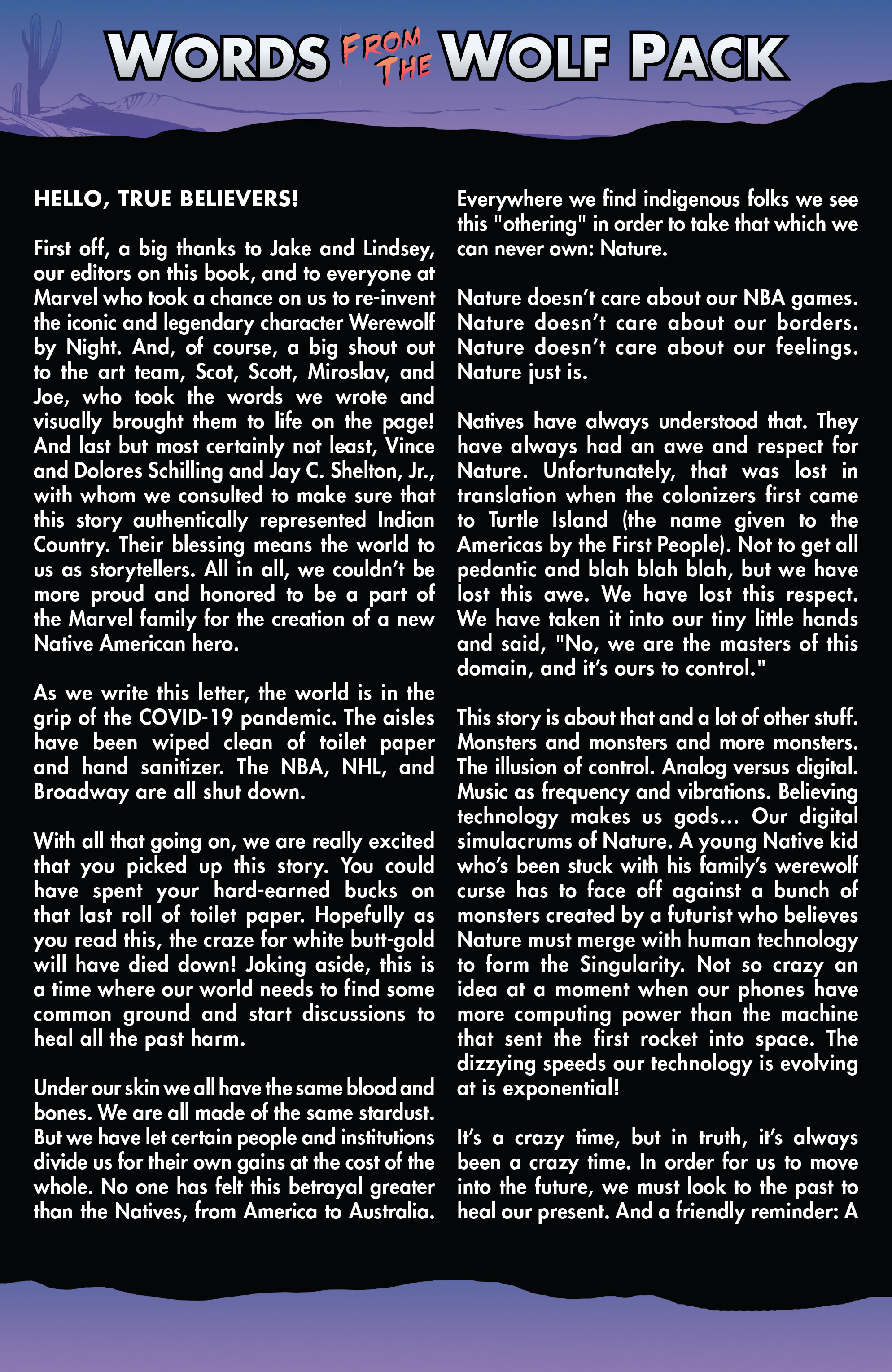 Read Werewolf By Night (2020) Manga Online