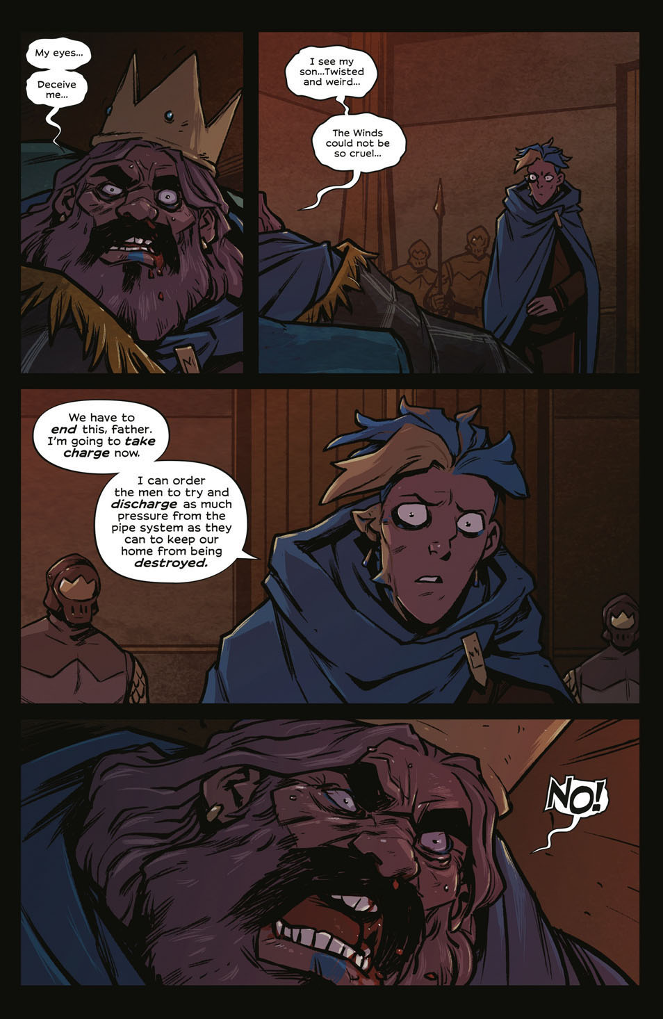 Read Wynd The Power of the Blood Comic Manga Online