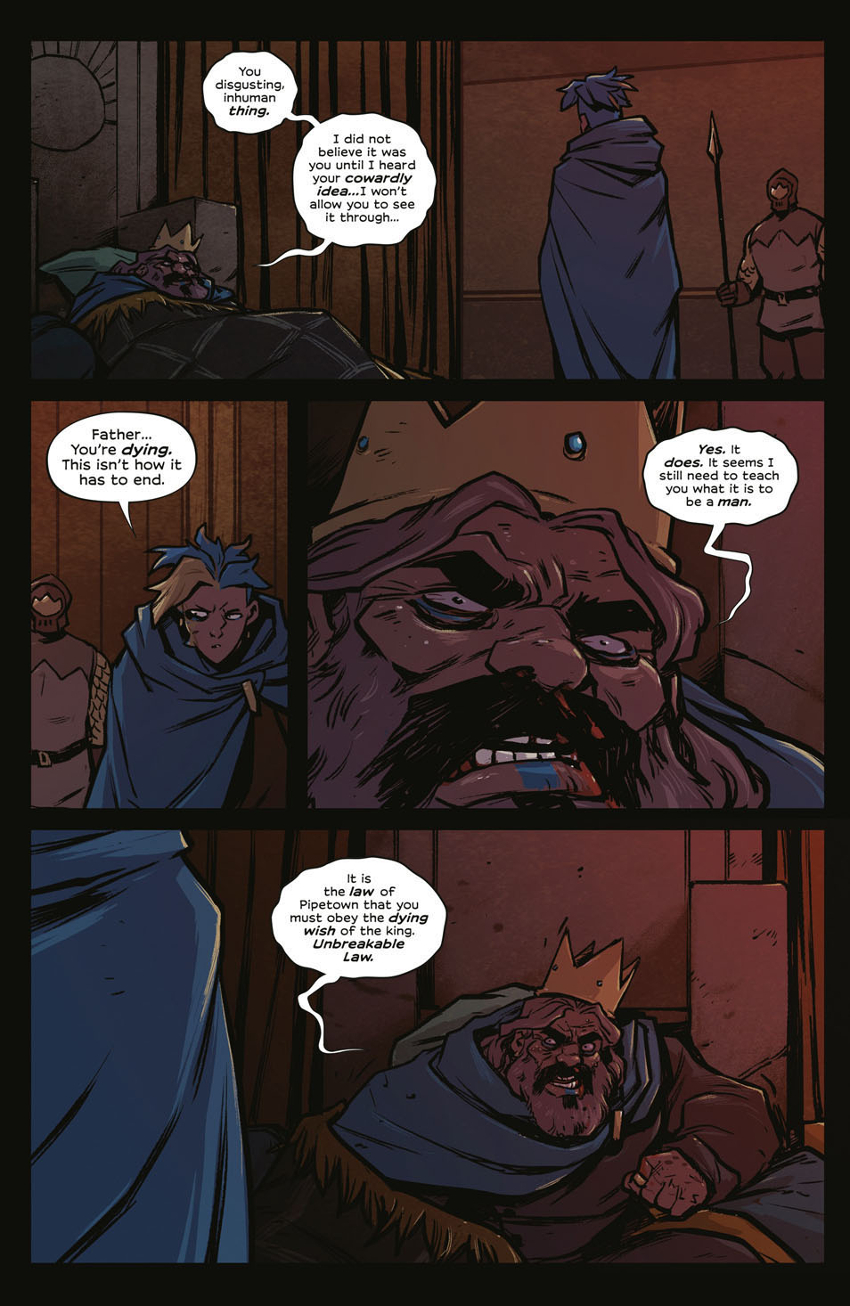 Read Wynd The Power of the Blood Comic Manga Online