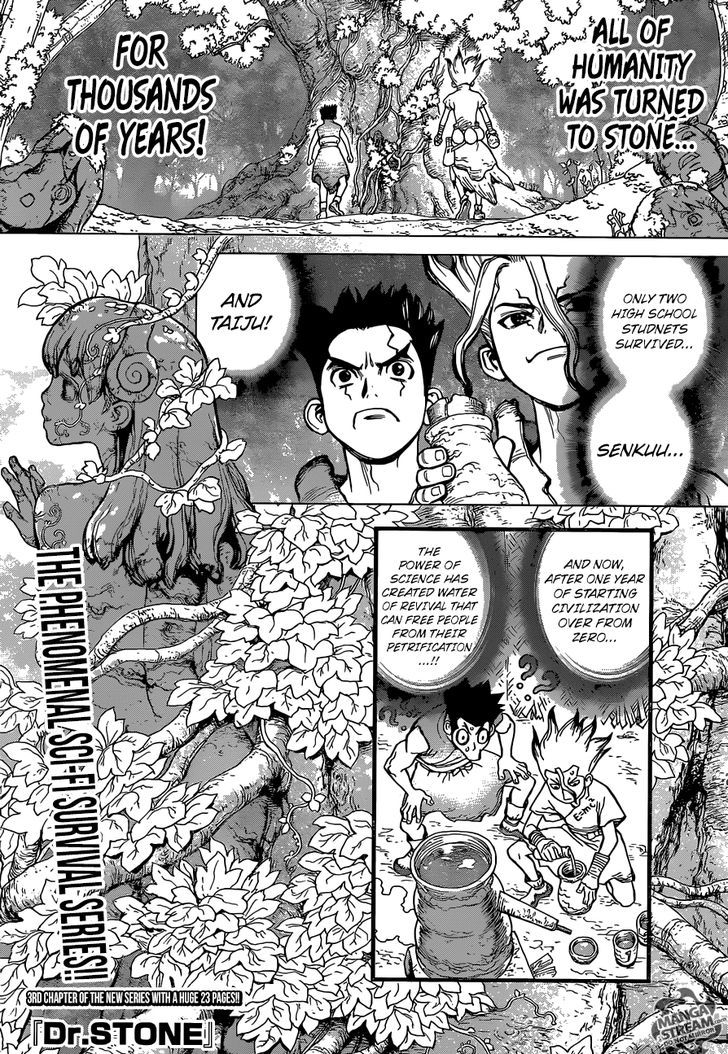 Read dr. Stone Manga Online