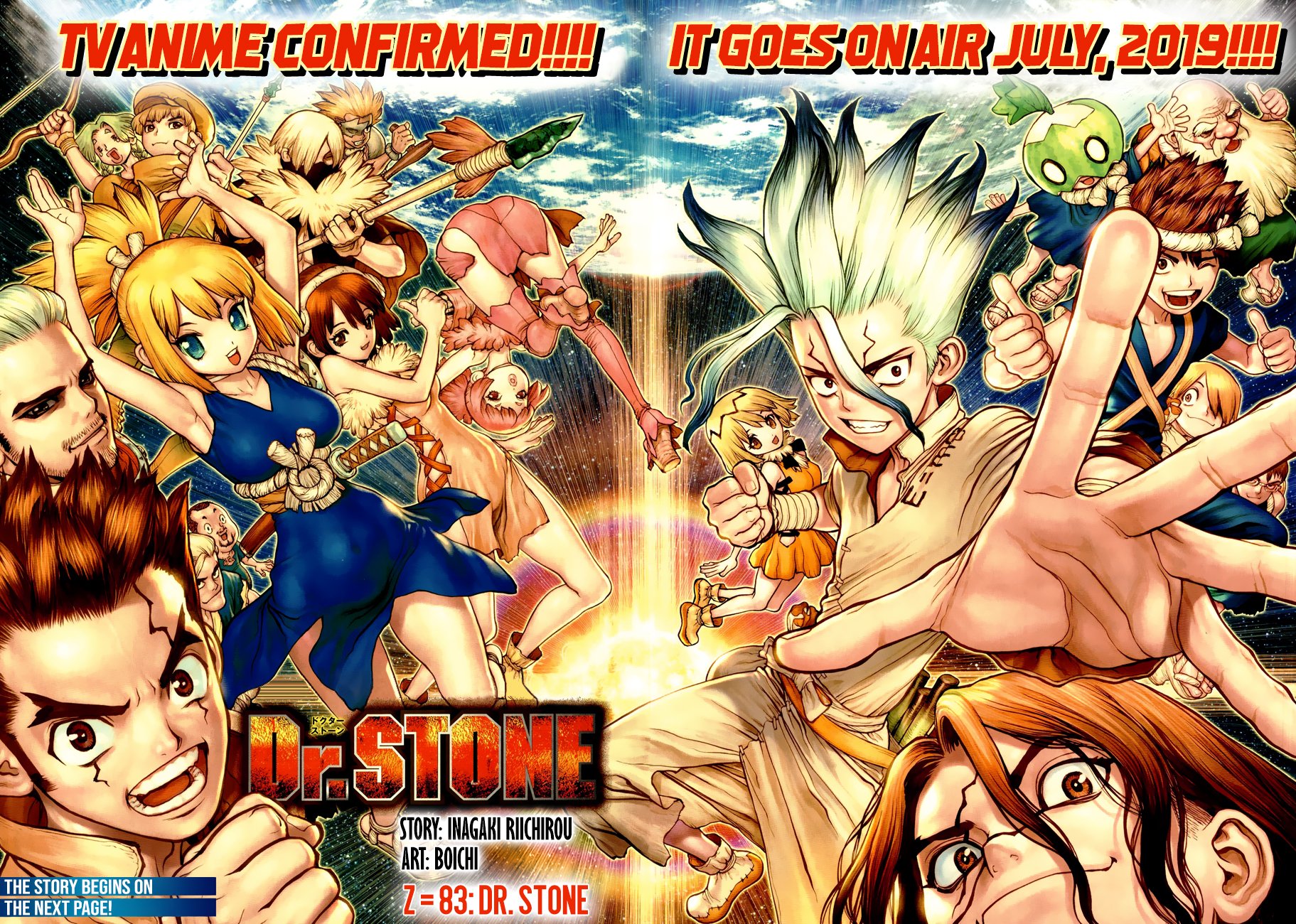 Read dr. Stone Manga Online