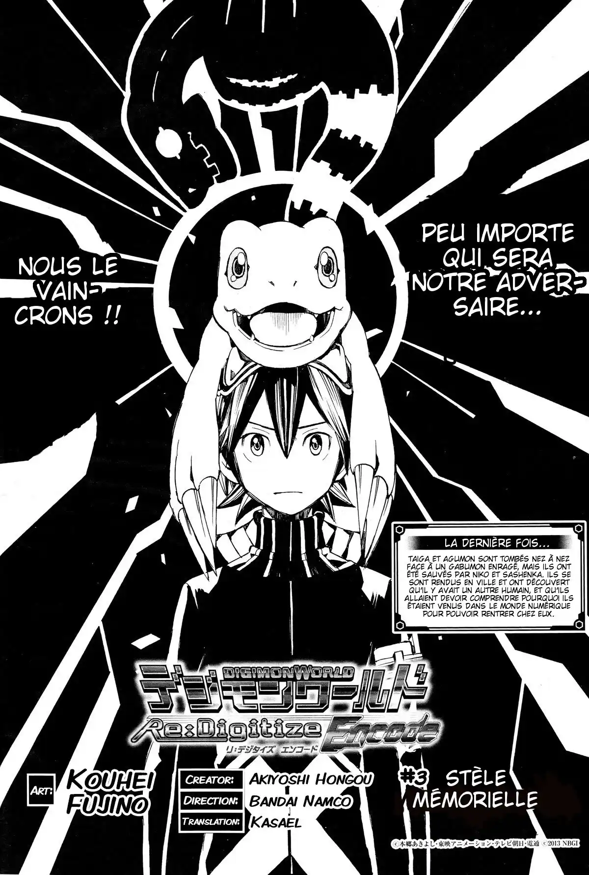 Read Digimon World Re Digitize Encode (FR) Manga Online