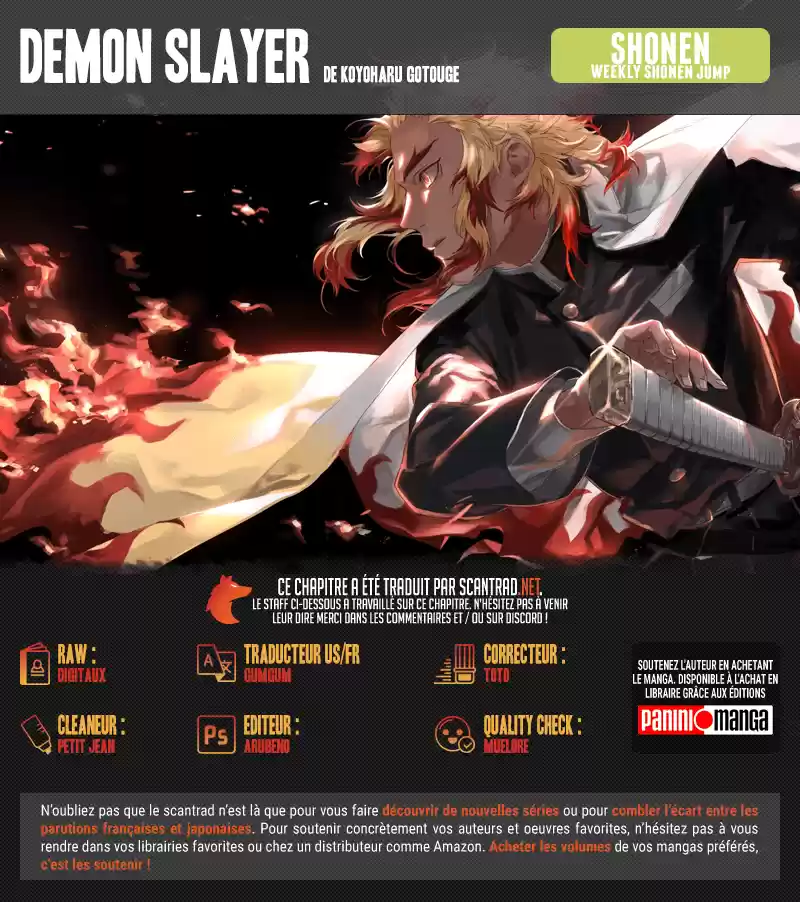 Read Kimetsu No Yaiba (FR) Manga Online