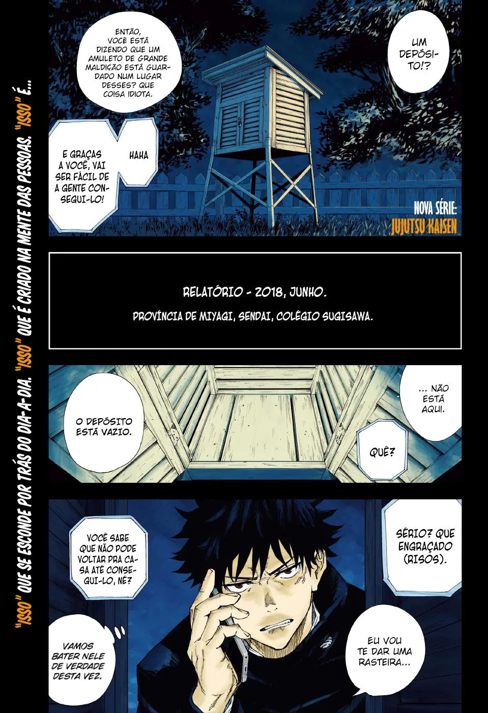 Read Jujutsu Kaisen (PT) Manga Online