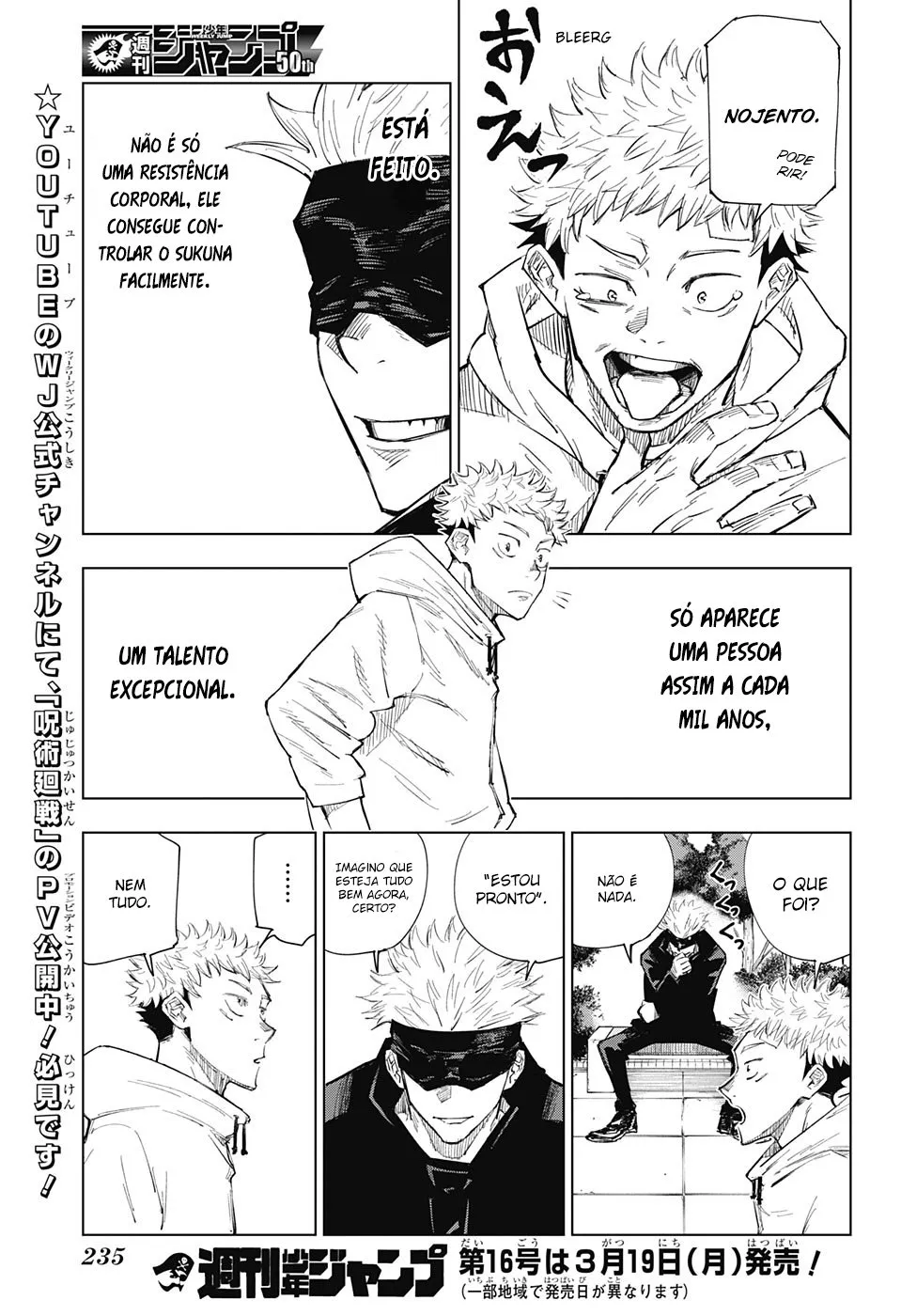 Read Jujutsu Kaisen (PT) Manga Online