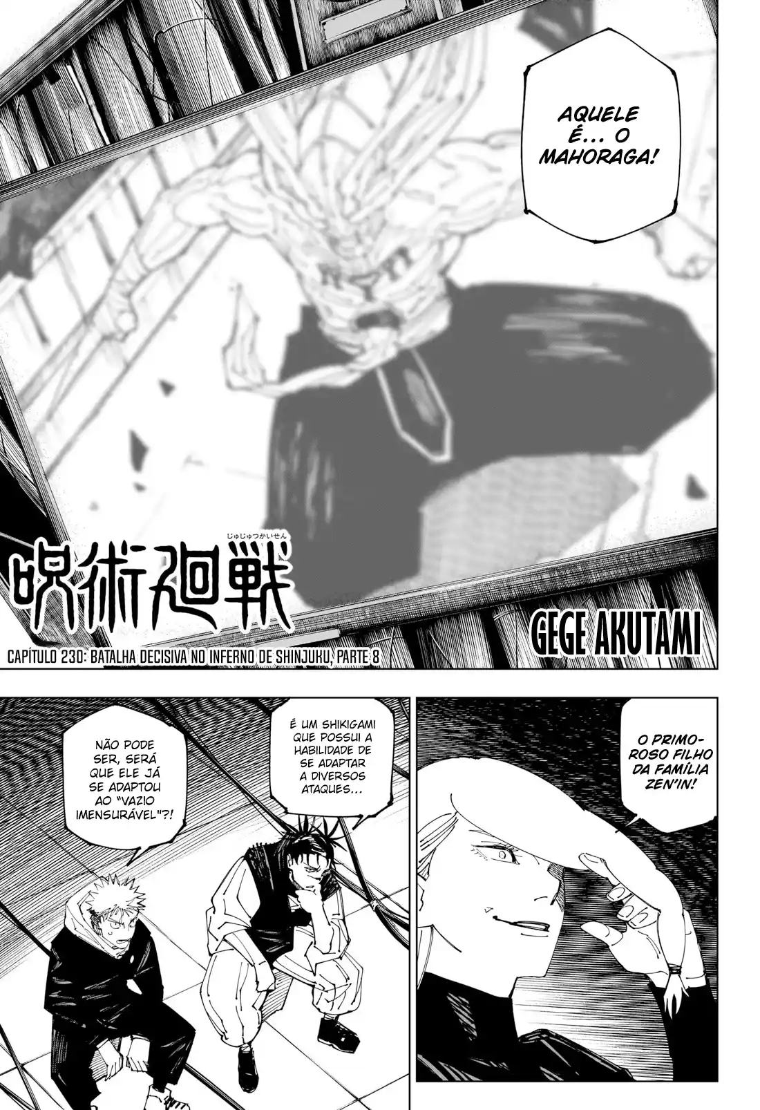 Read Jujutsu Kaisen (PT) Manga Online