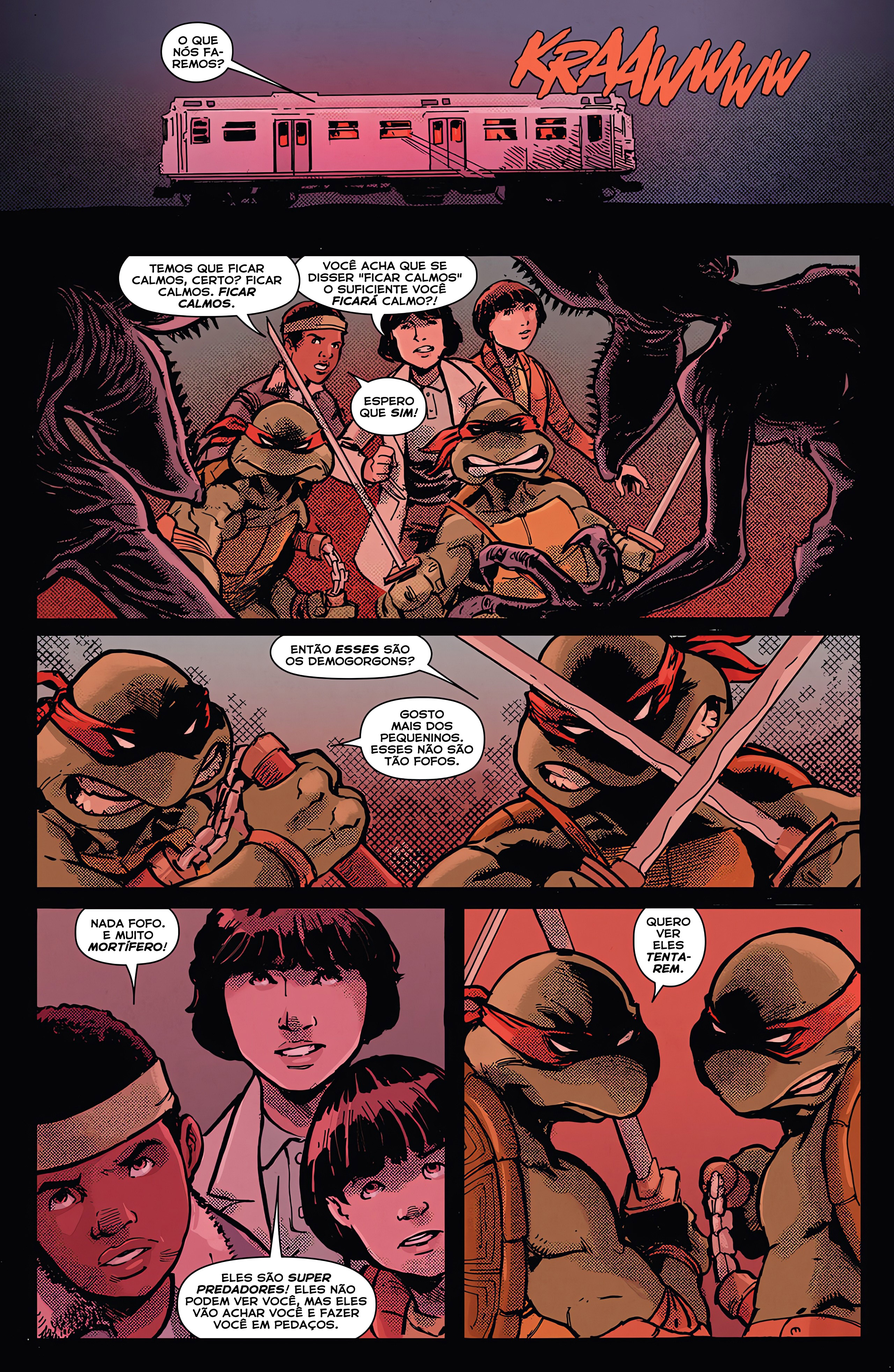 Read Tartarugas Ninja x Stranger Things Comics (PT) Manga Online